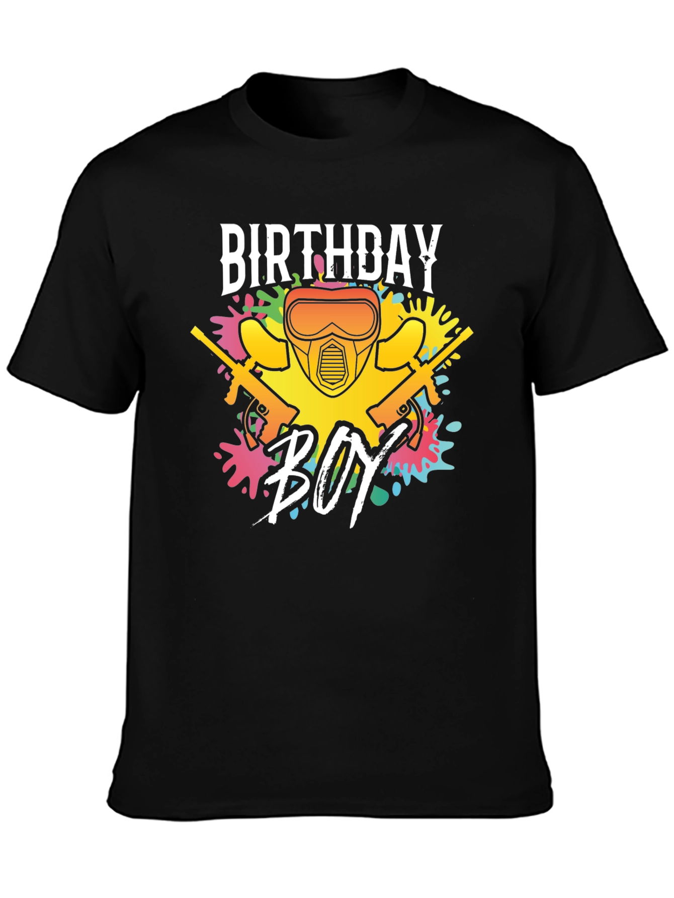Birthday Boy Paintball T-Shirt