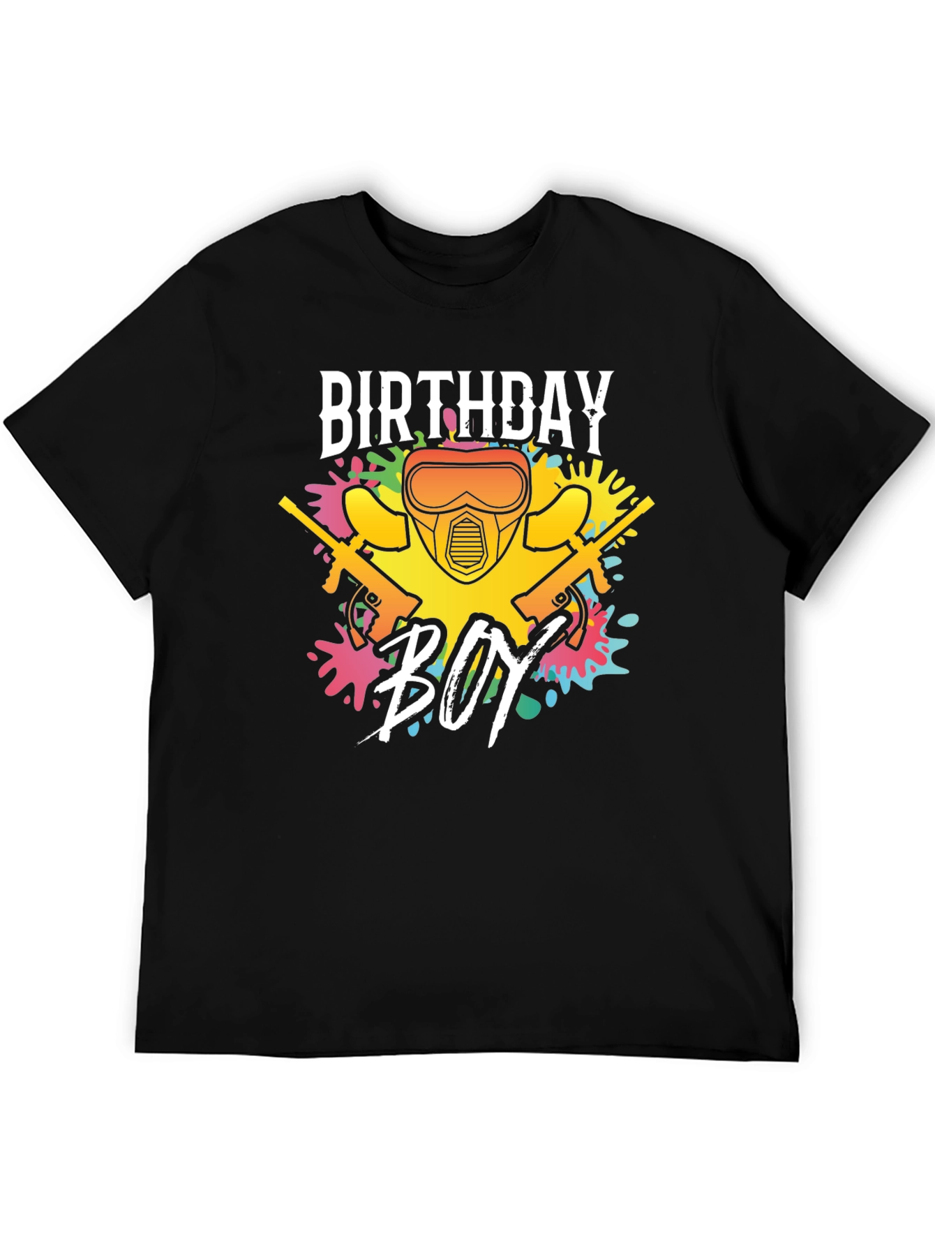 Birthday Boy Paintball T-Shirt