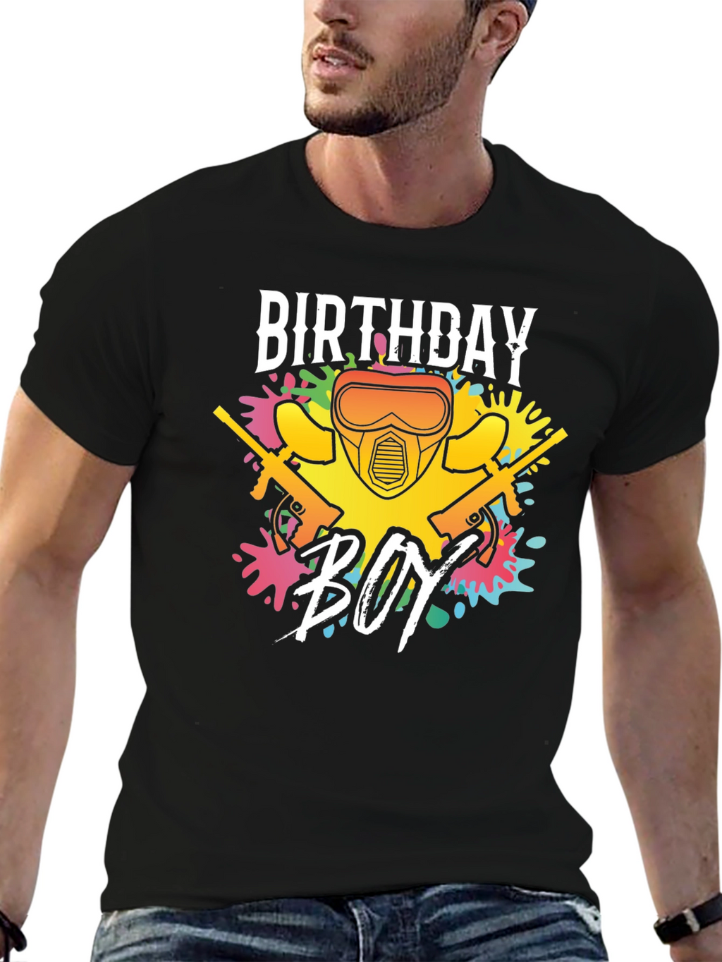Birthday Boy Paintball T-Shirt