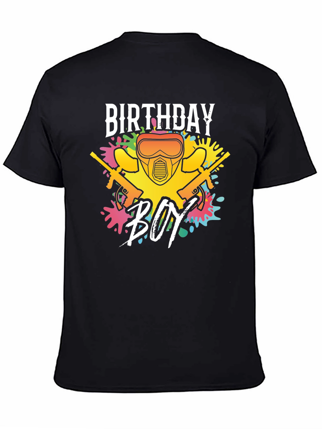 Birthday Boy Paintball T-Shirt