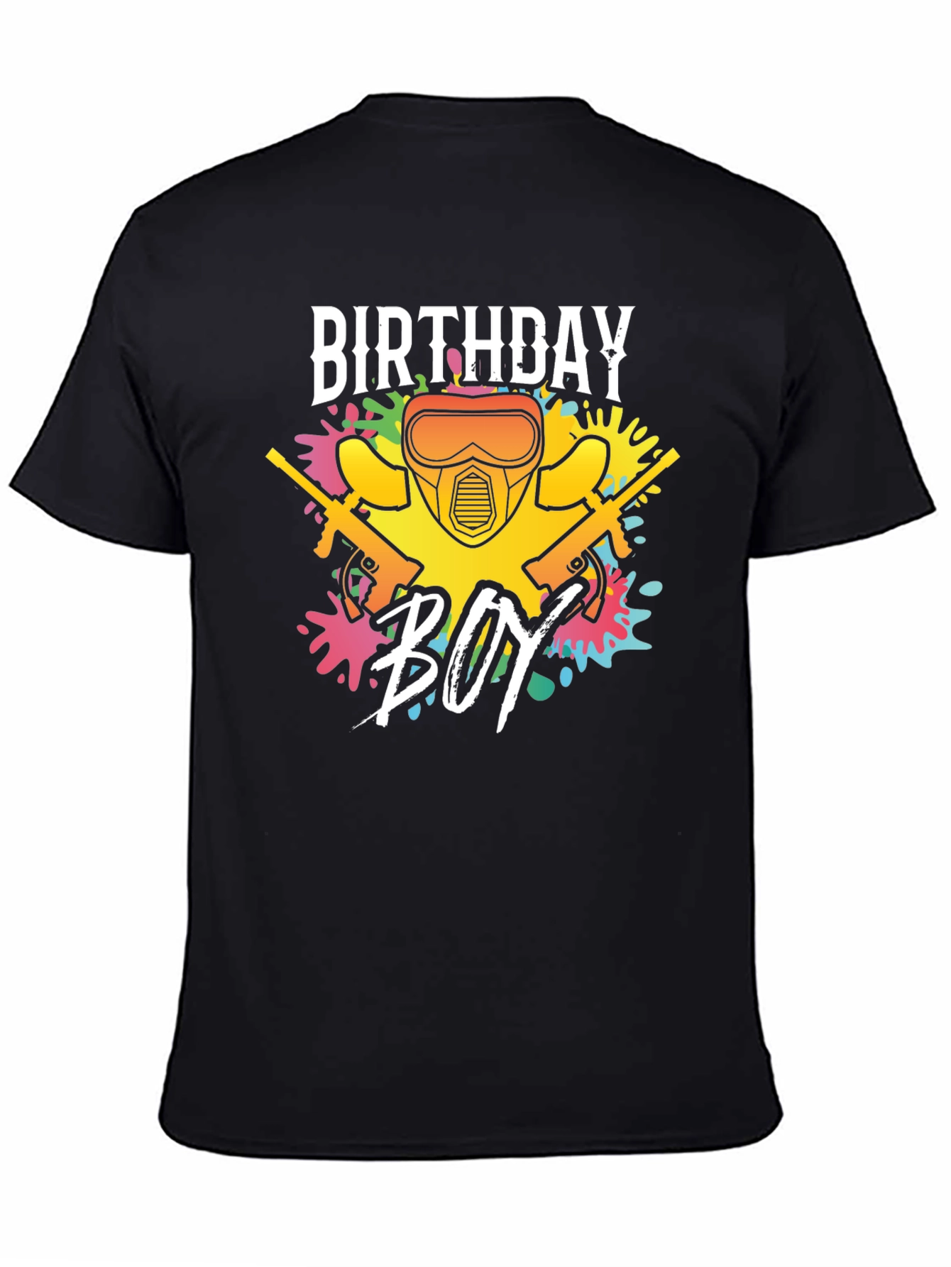 Birthday Boy Paintball T-Shirt