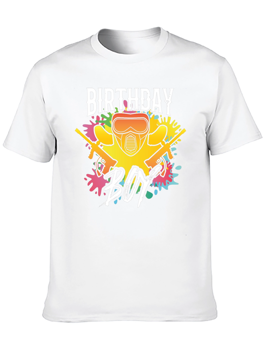 Birthday Boy Paintball T-Shirt