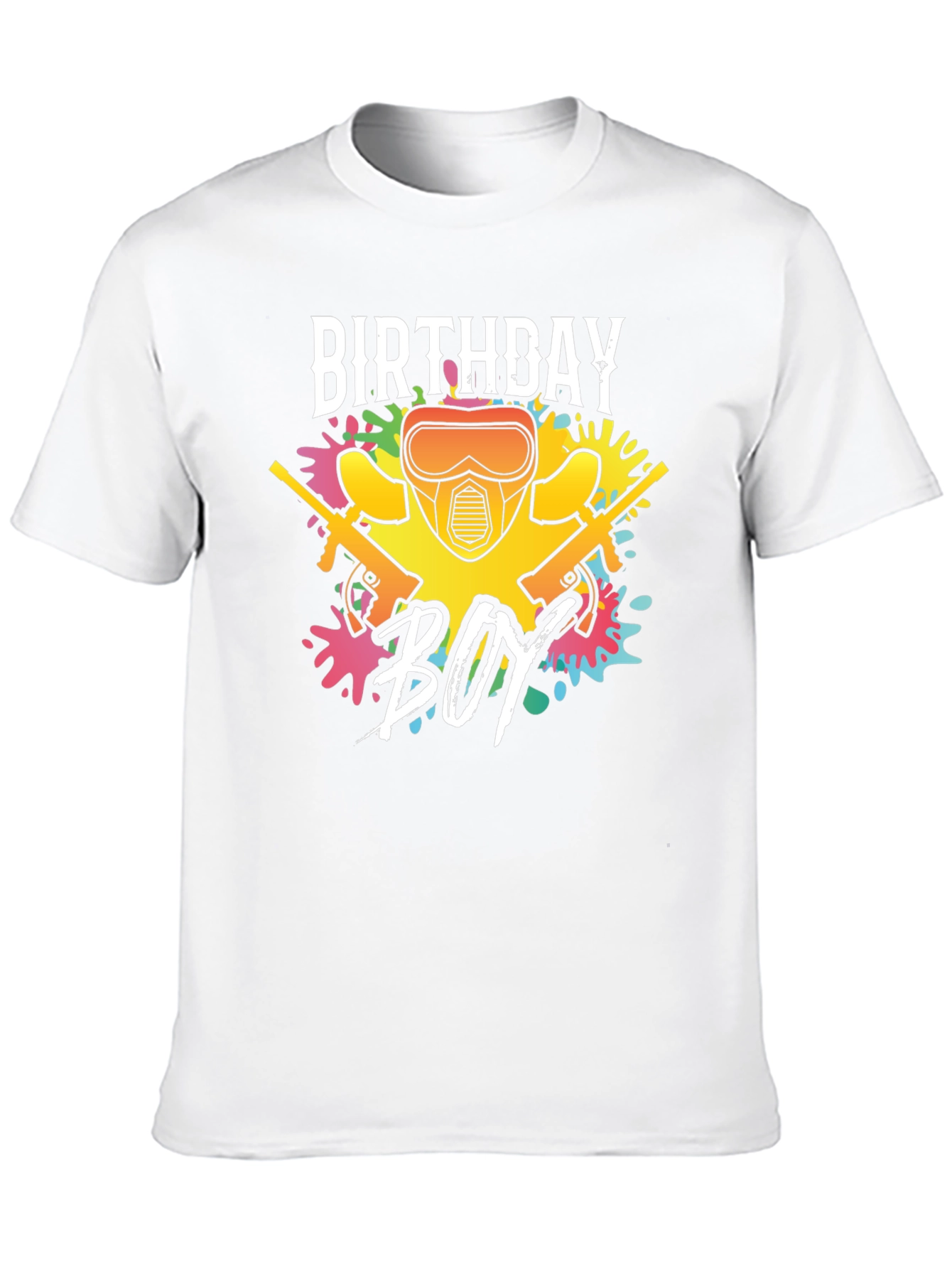 Birthday Boy Paintball T-Shirt