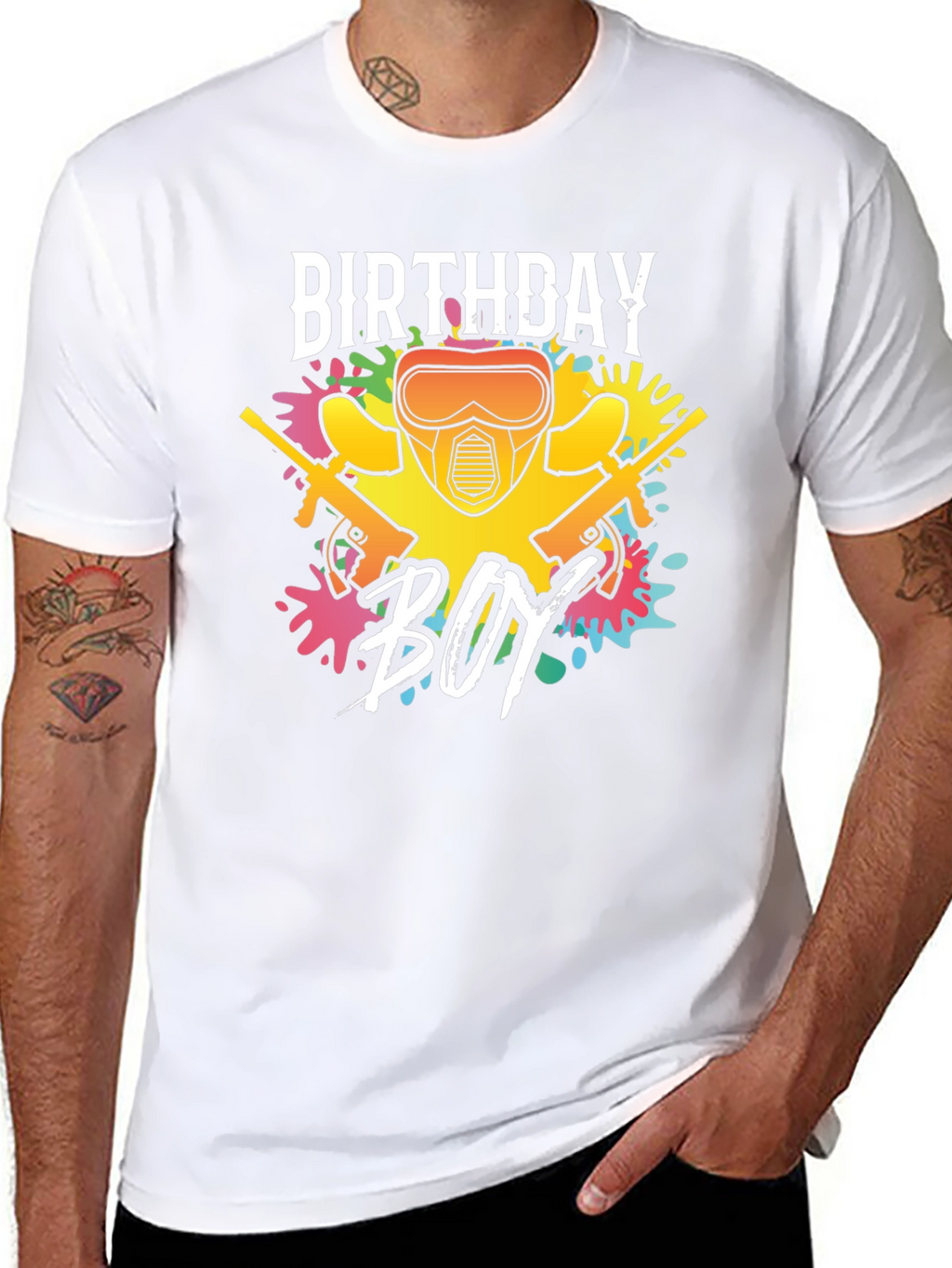 Birthday Boy Paintball T-Shirt