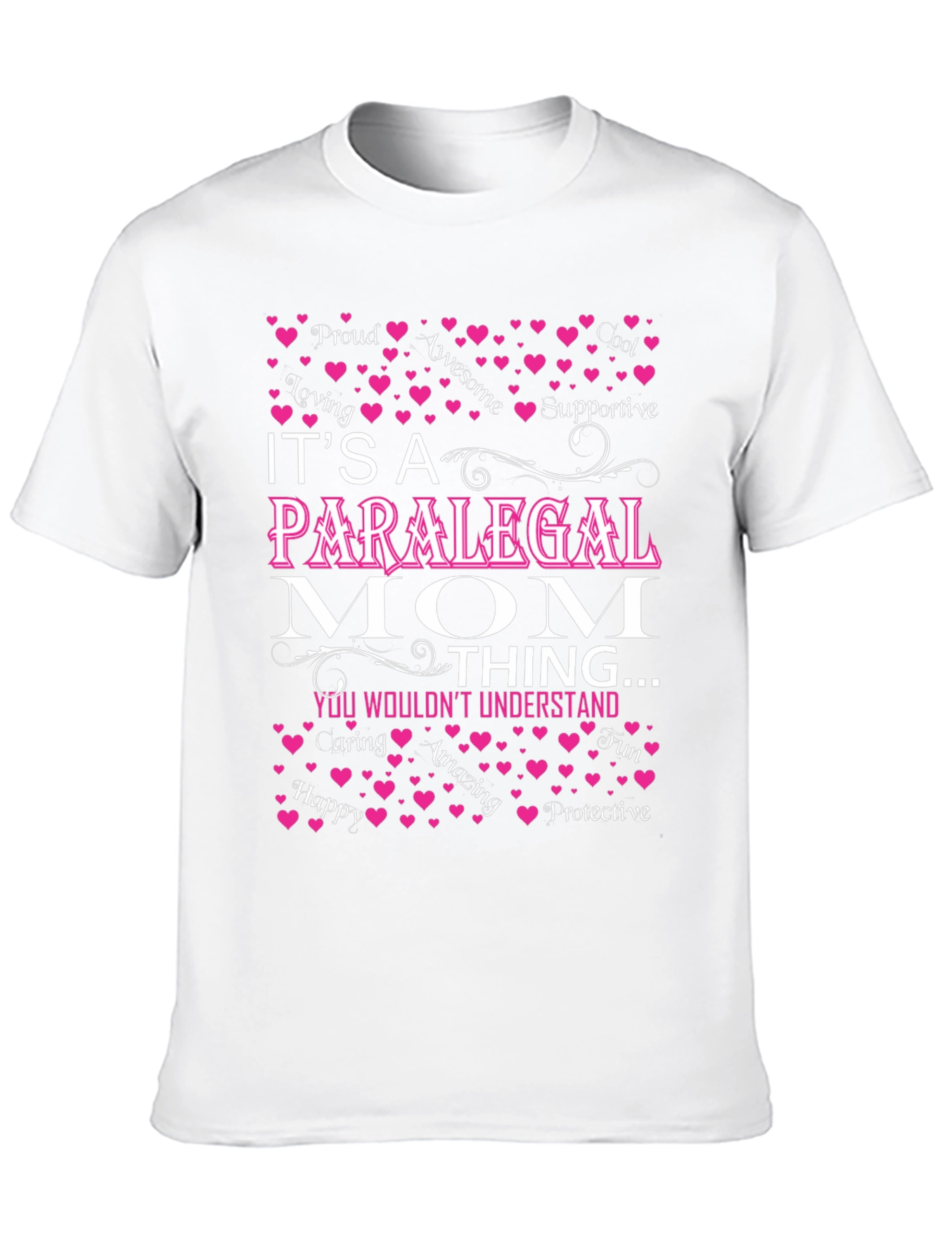 Paralegal Mom T-Shirt - Awesome Gift