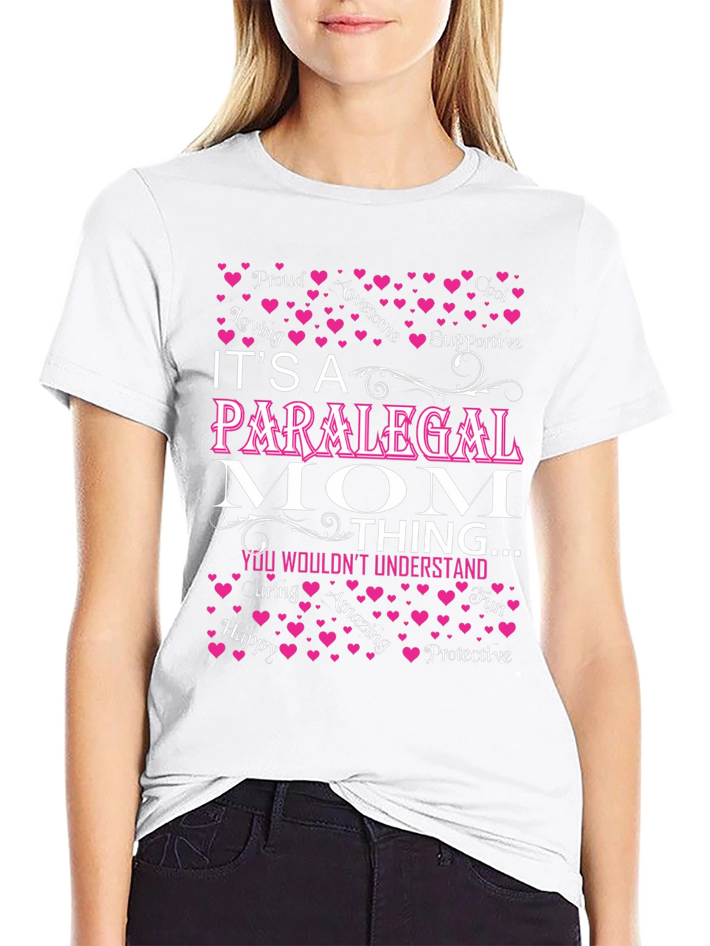 Paralegal Mom T-Shirt - Awesome Gift