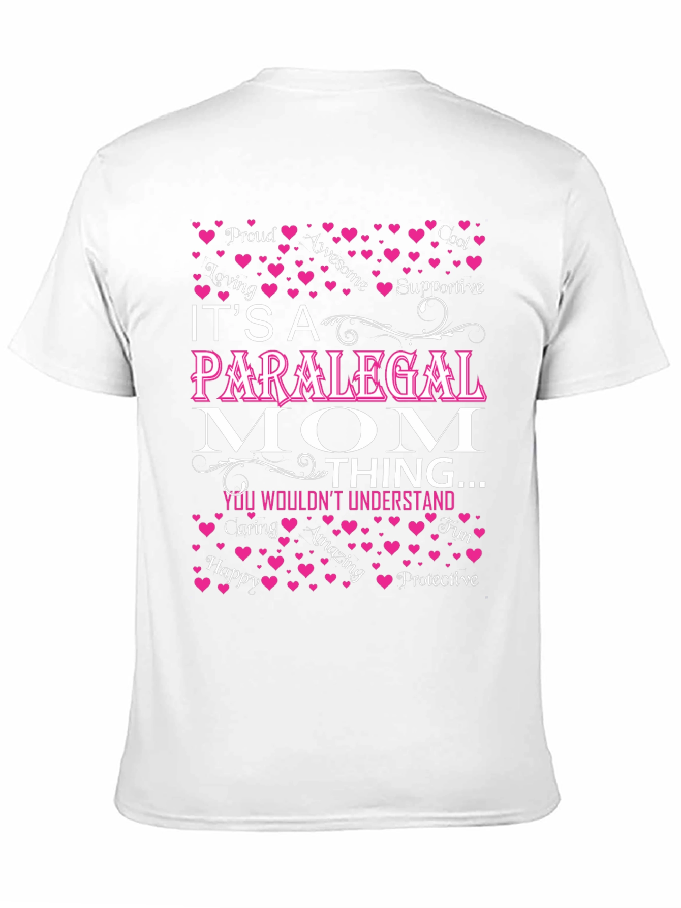 Paralegal Mom T-Shirt - Awesome Gift