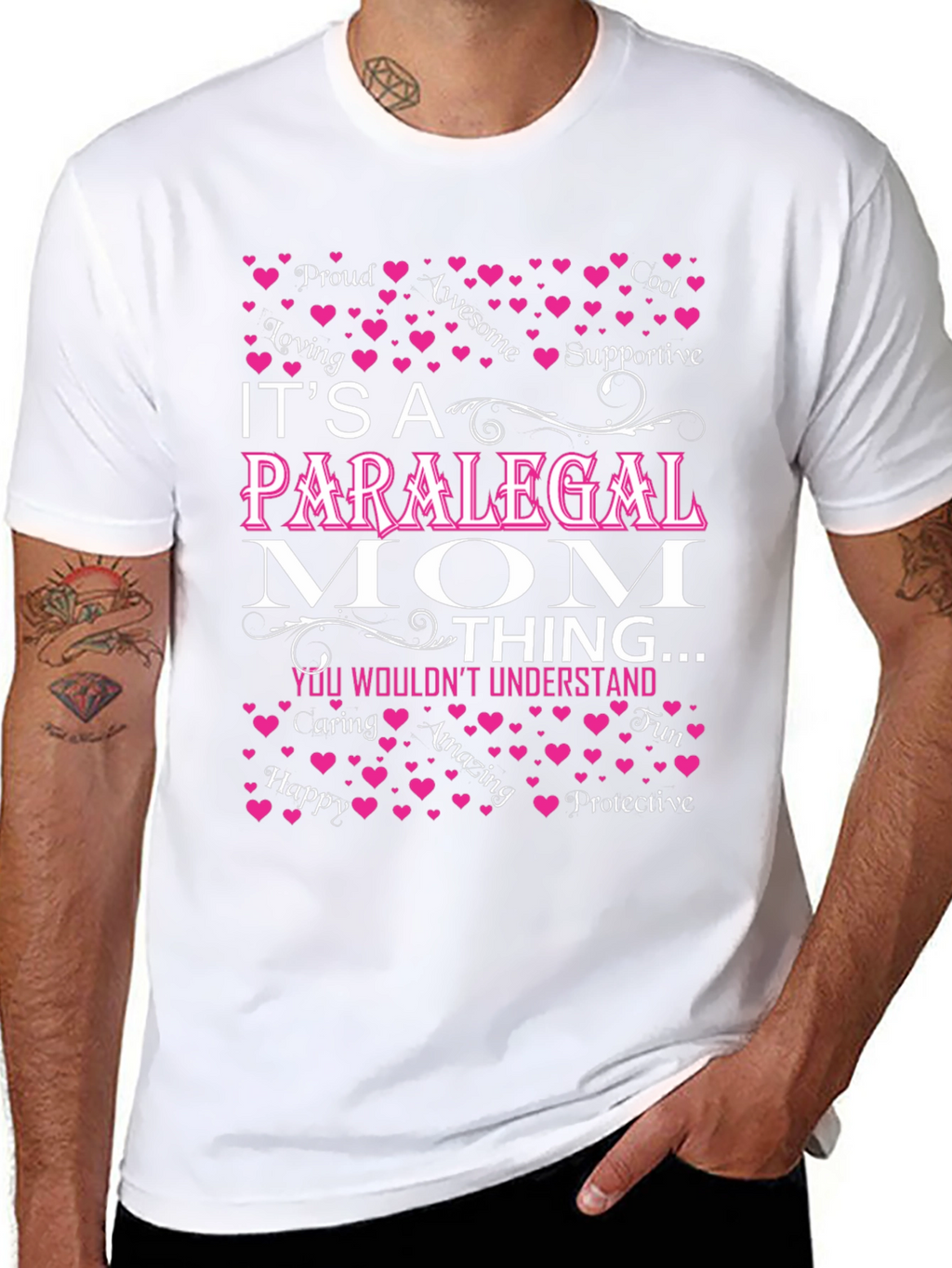 Paralegal Mom T-Shirt - Awesome Gift