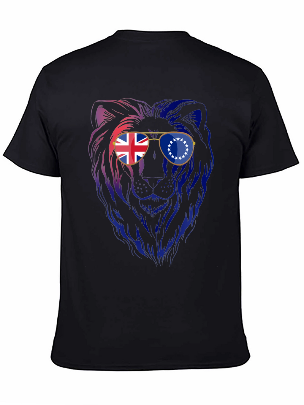 Lion Sunglasses Graphic Tee