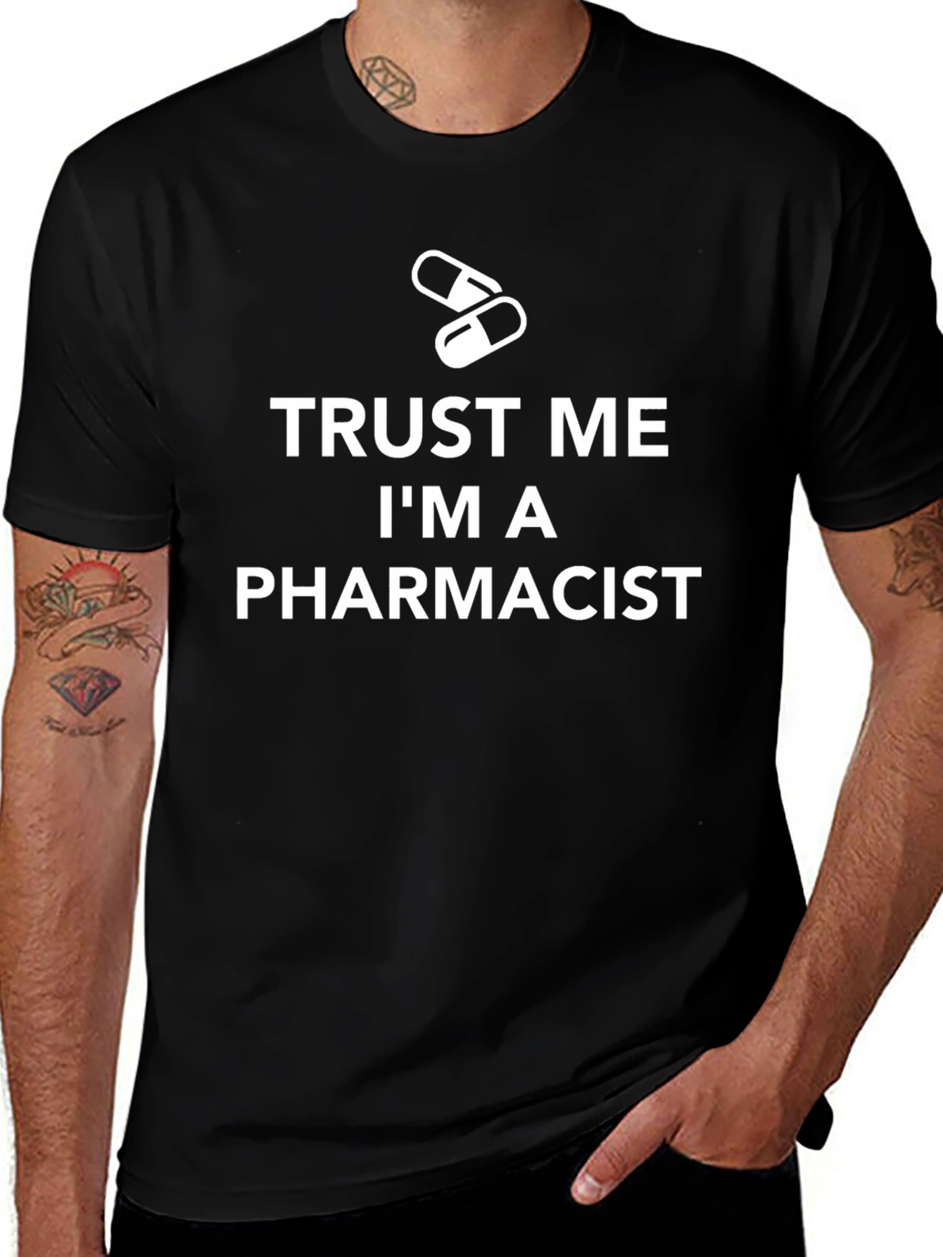 Trust Me Im A Pharmacist Graphic Tee