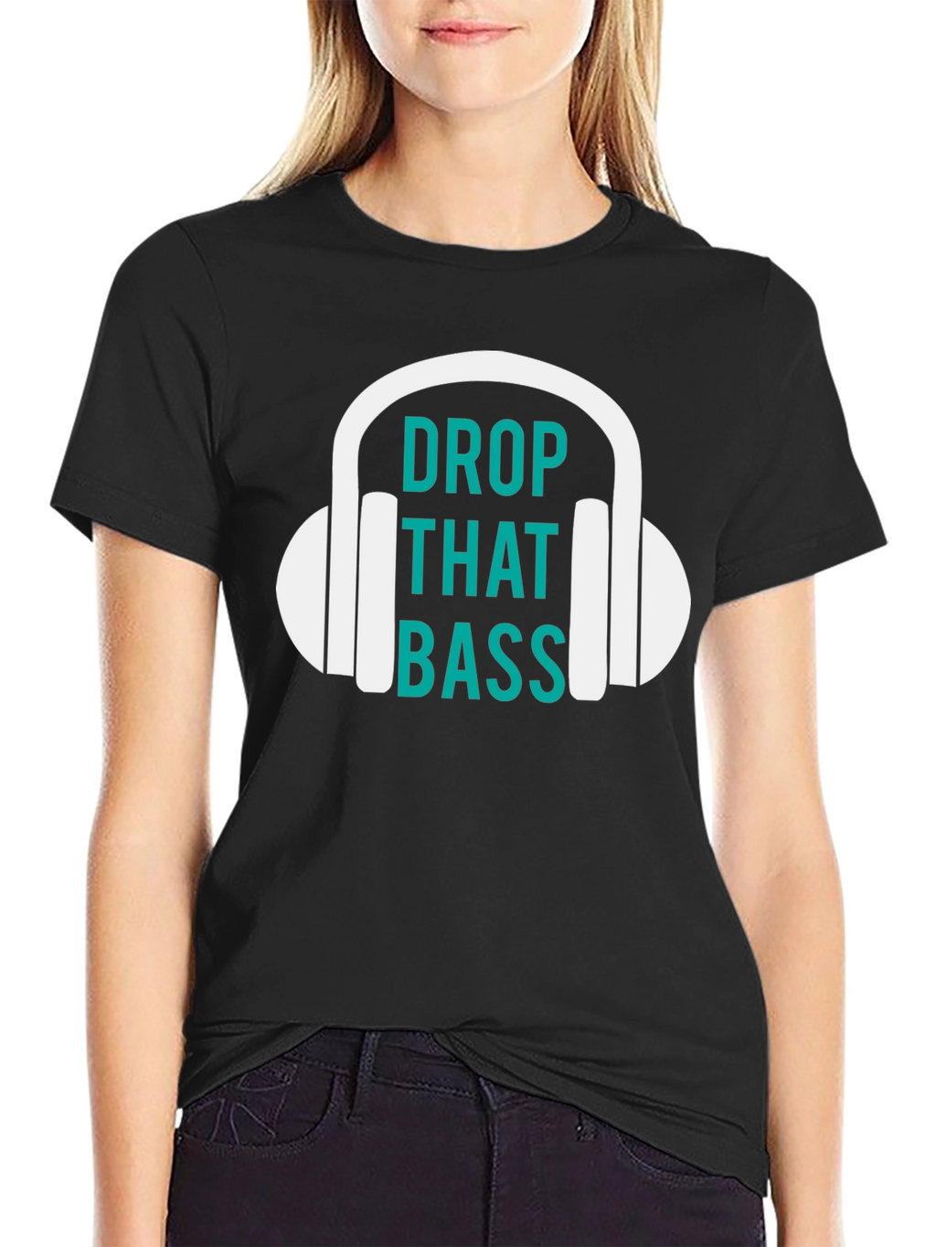 Drop That Bass Graphic Tee - Music Lover T-Shirt