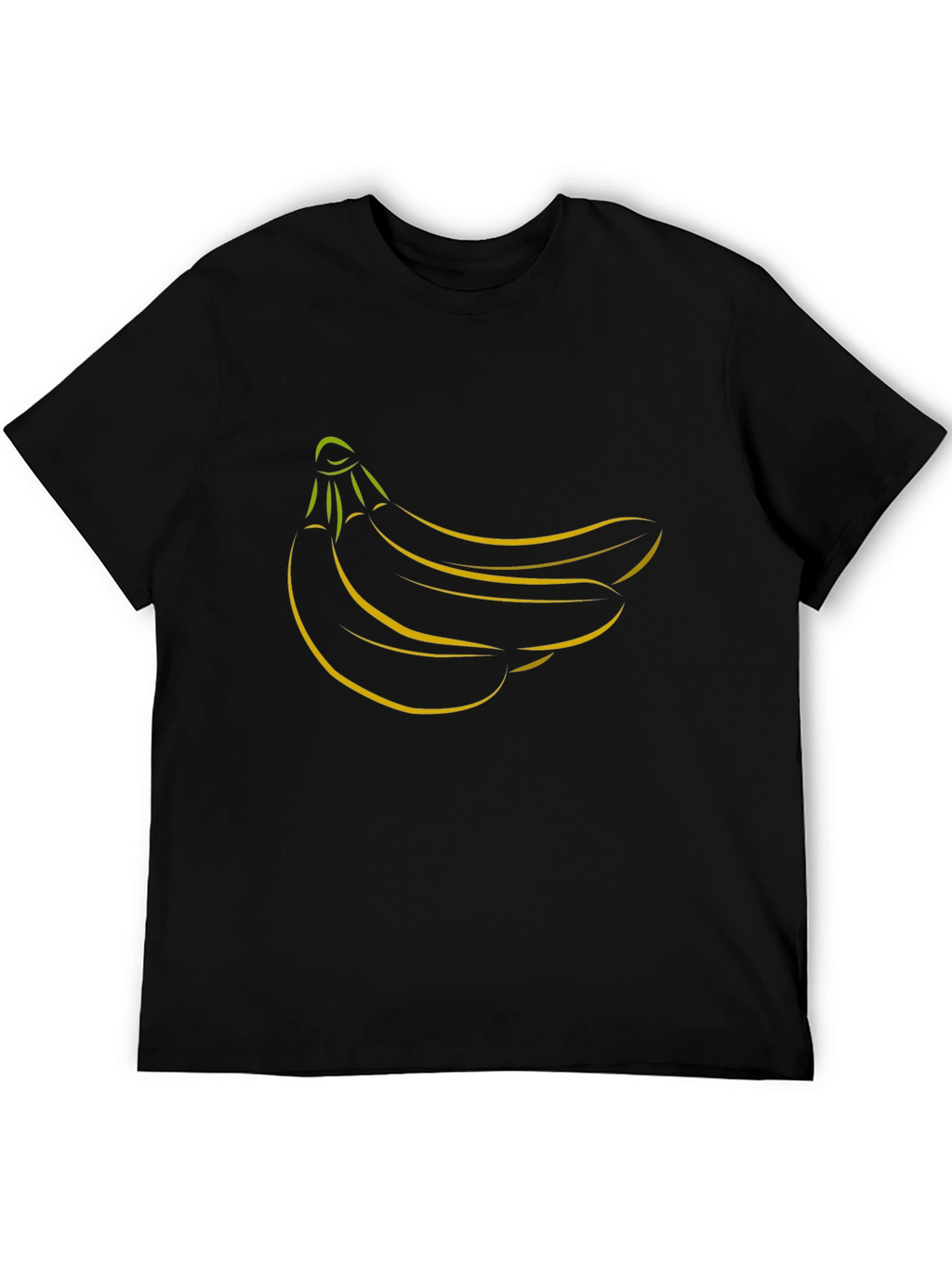 Banana Bunch Graphic Tee - Black