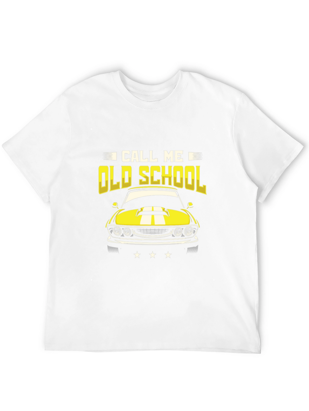 Call Me Old School Car Graphic T-Shirt