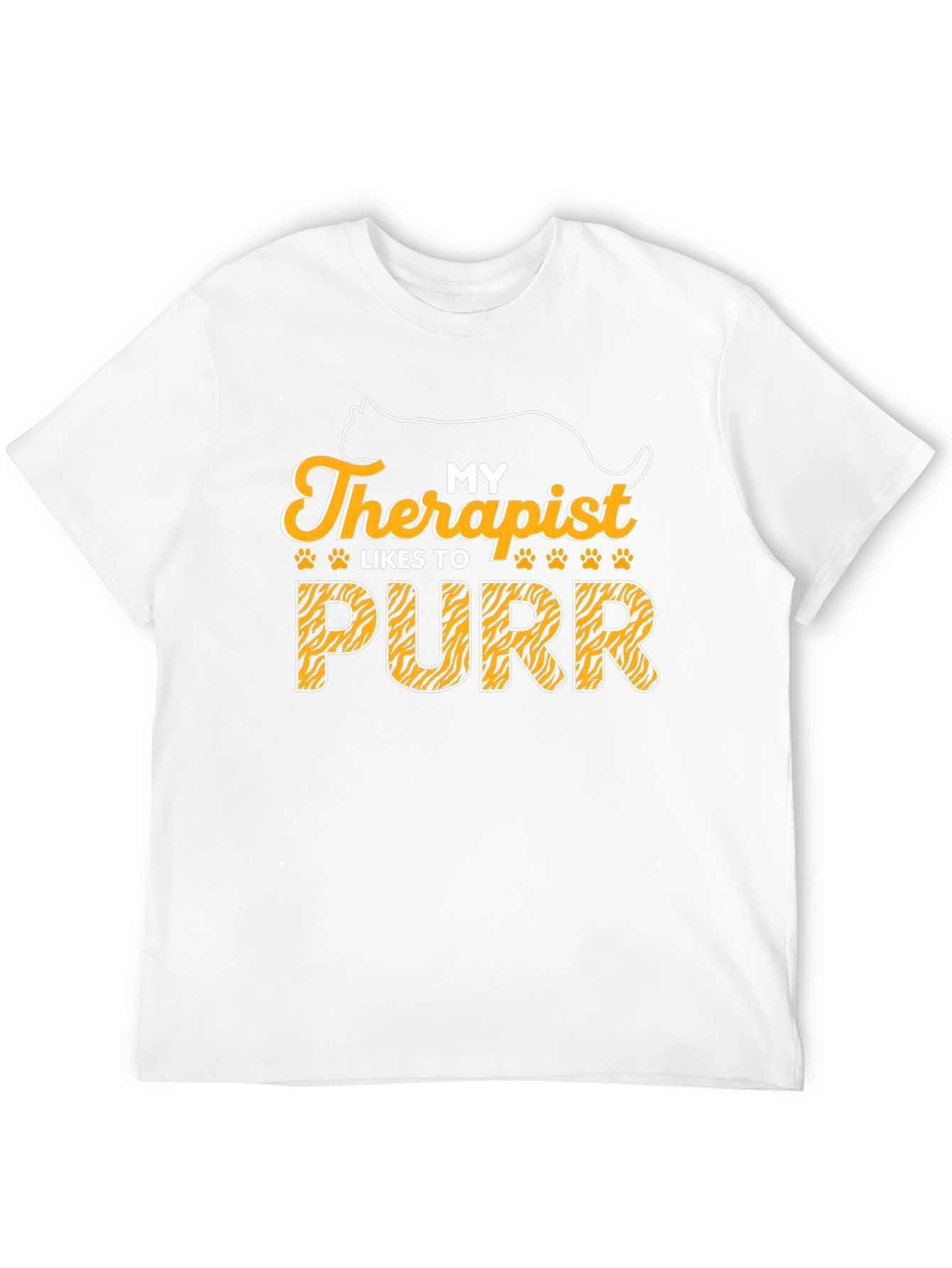 My Therapist Likes to Purr Cat T-Shirt