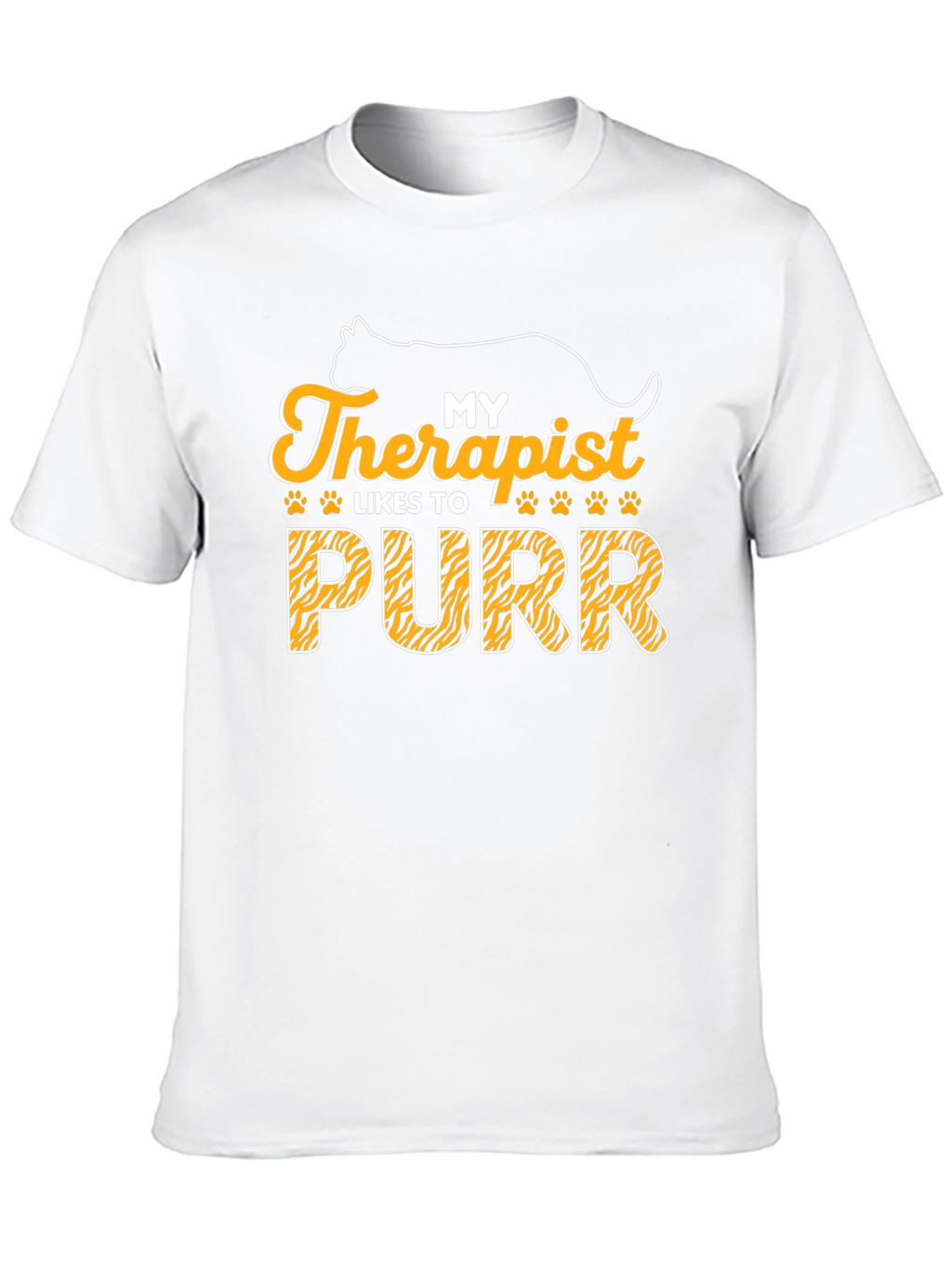 My Therapist Likes to Purr Cat T-Shirt