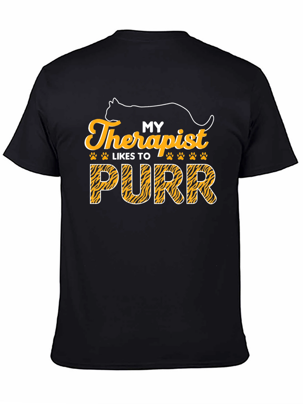 My Therapist Likes to Purr Cat T-Shirt