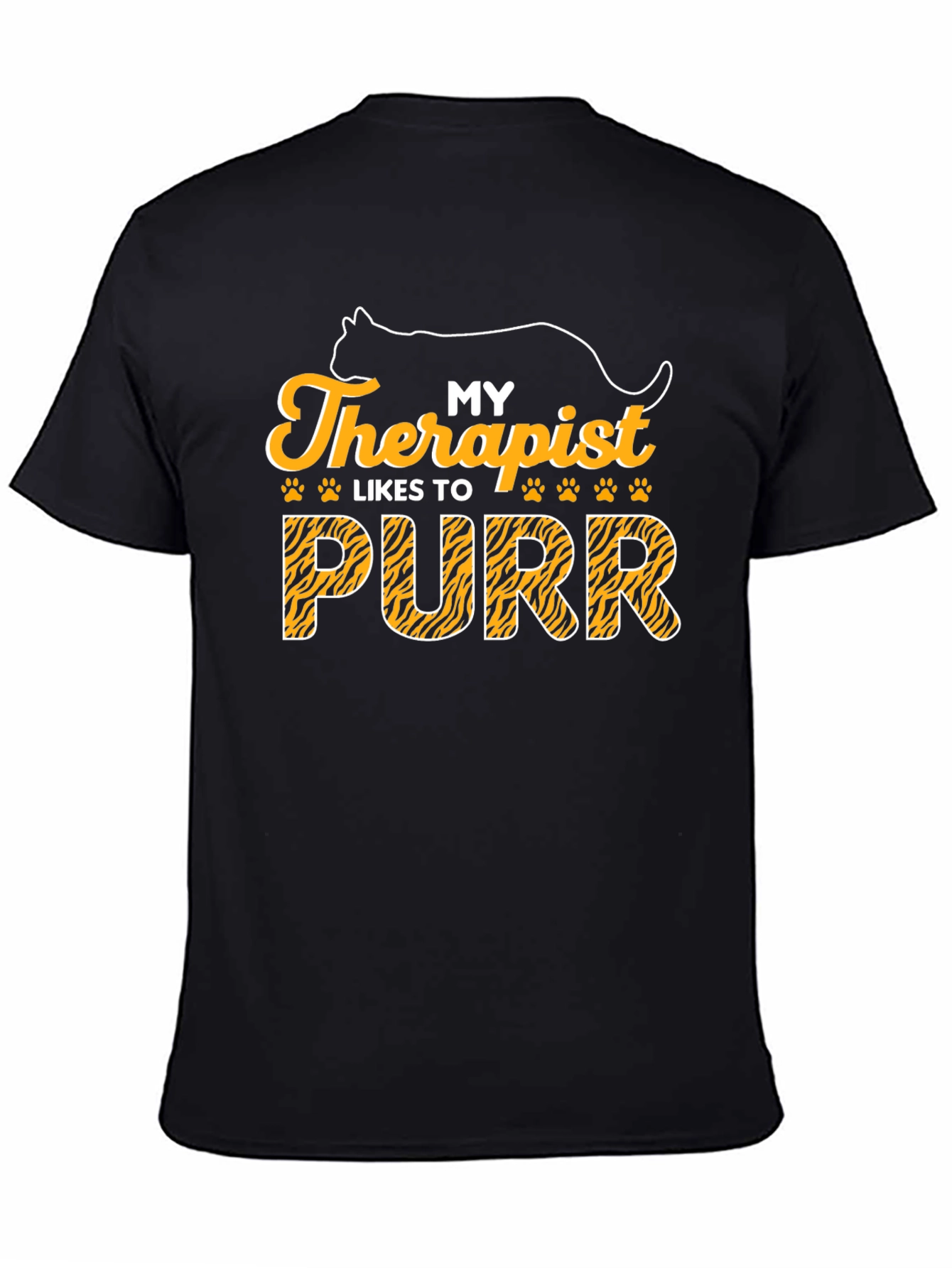 My Therapist Likes to Purr Cat T-Shirt