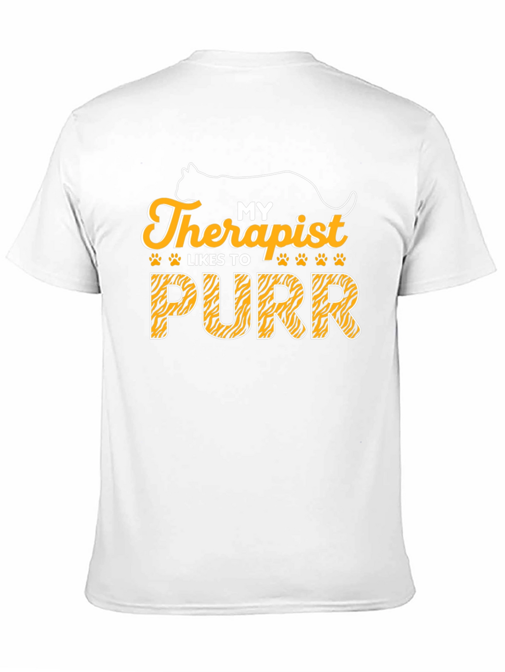 My Therapist Likes to Purr Cat T-Shirt