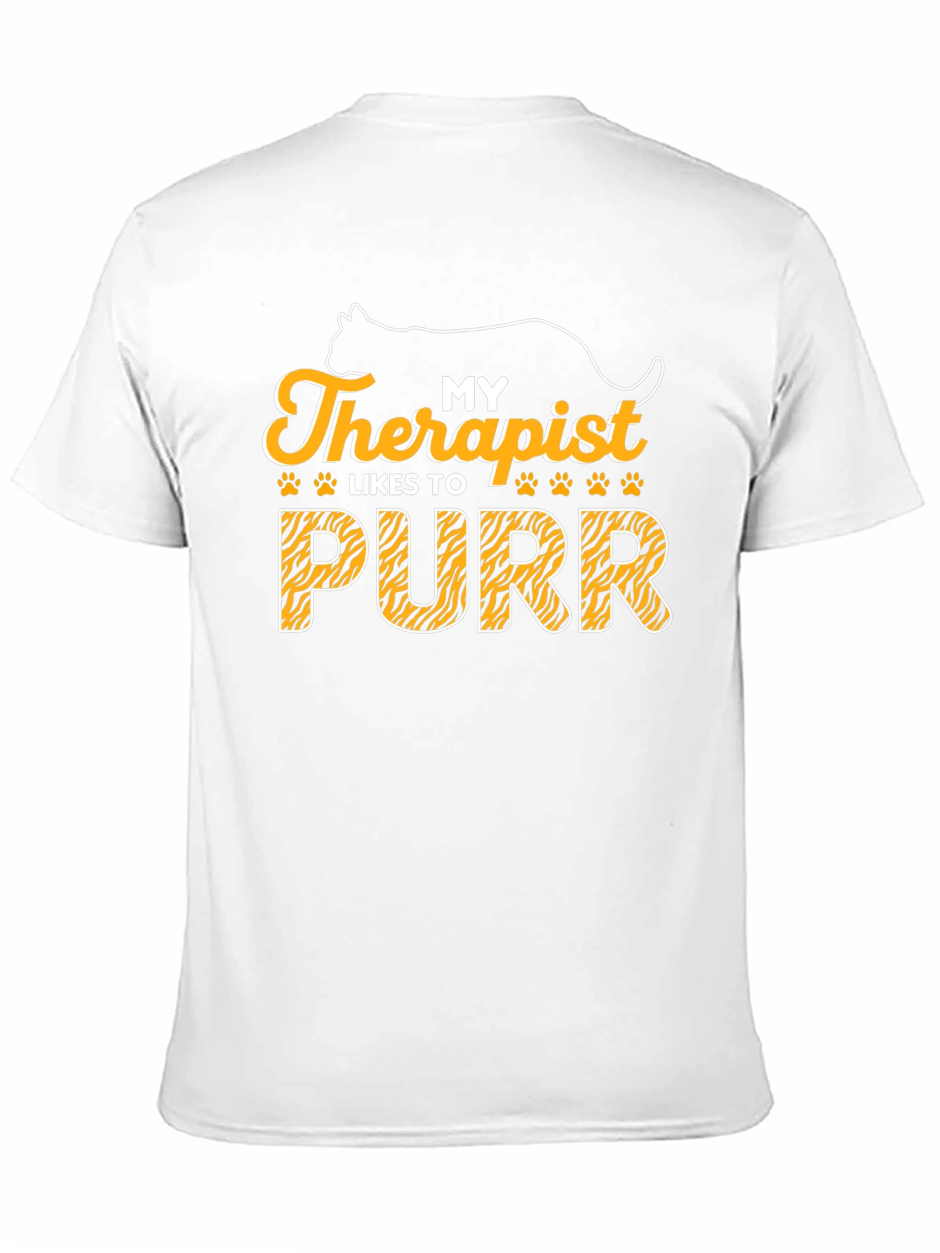 My Therapist Likes to Purr Cat T-Shirt