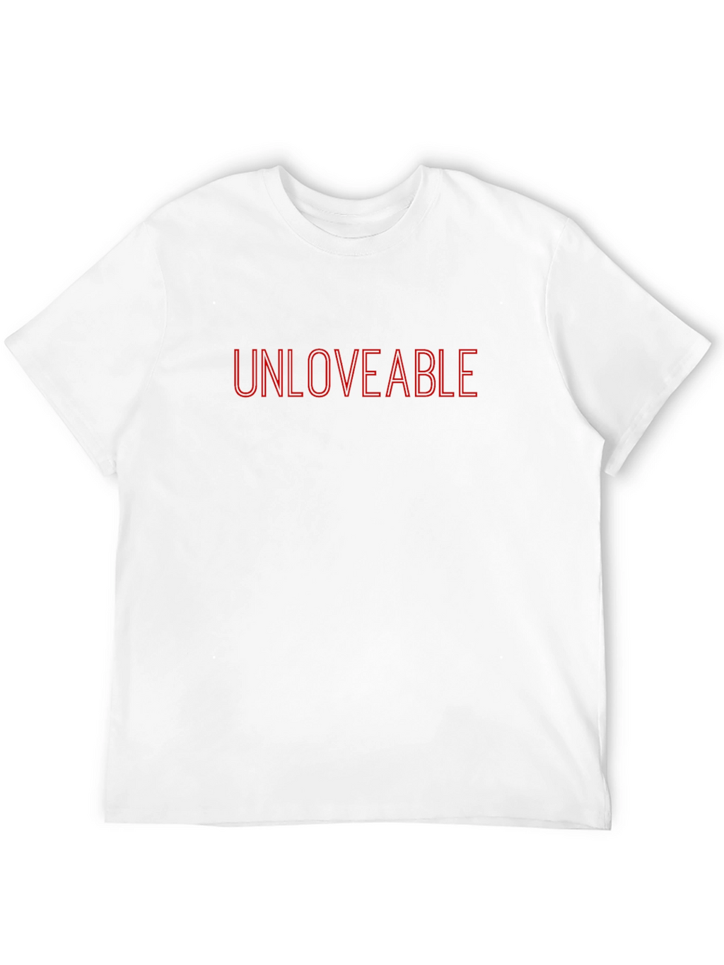 Unloveable Graphic Tee - Edgy Statement Shirt