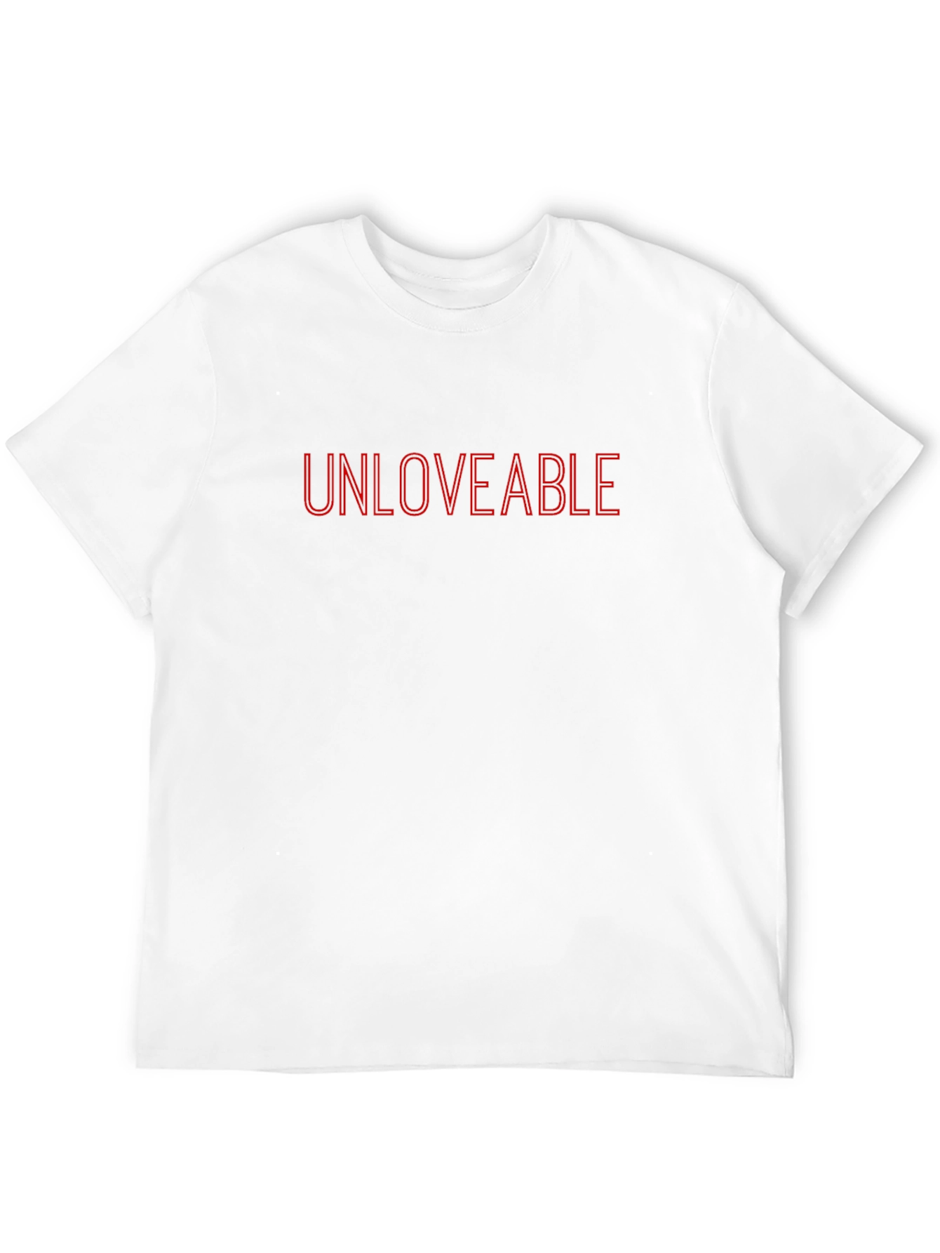 Unloveable Graphic Tee - Edgy Statement Shirt