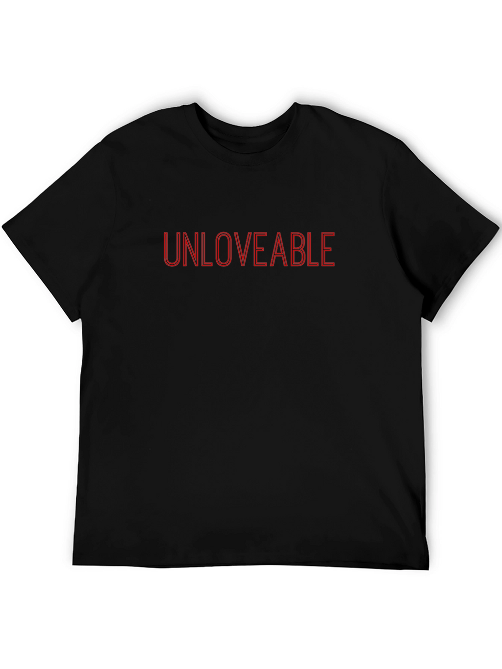 Unloveable Graphic Tee - Edgy Statement Shirt