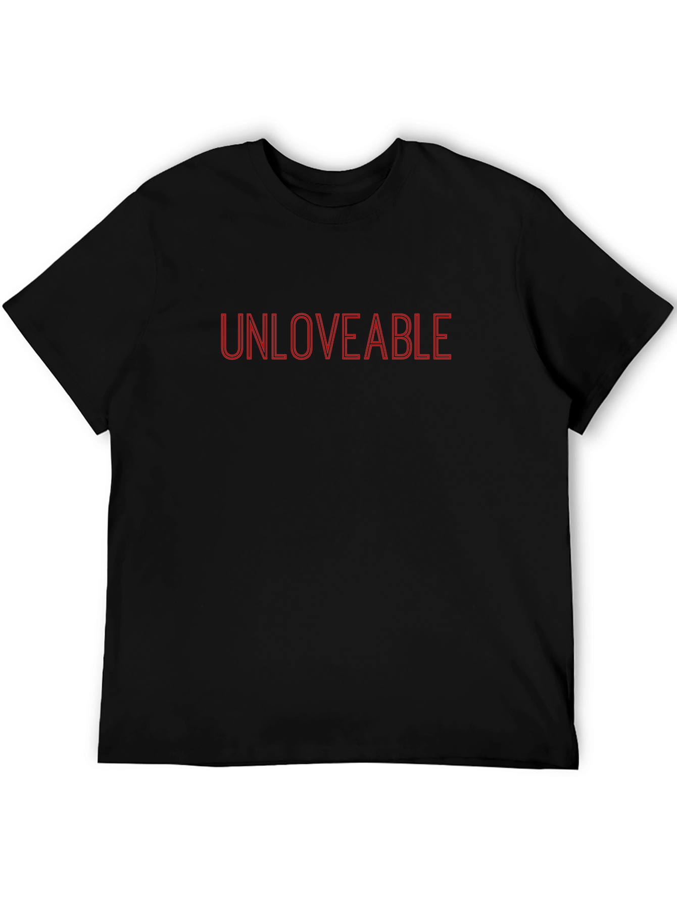 Unloveable Graphic Tee - Edgy Statement Shirt