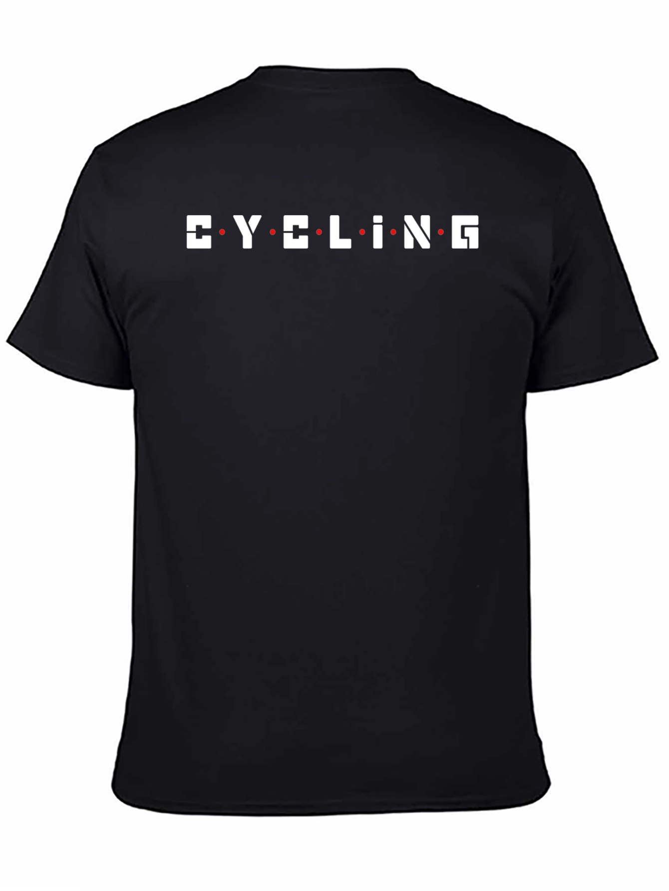 Cycling Graphic Black T-Shirt