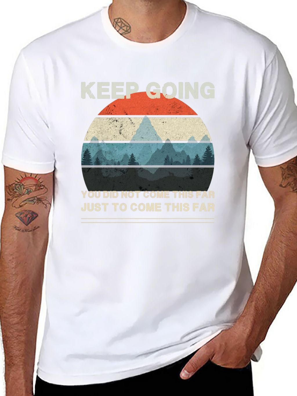 Keep Going Graphic T-Shirt