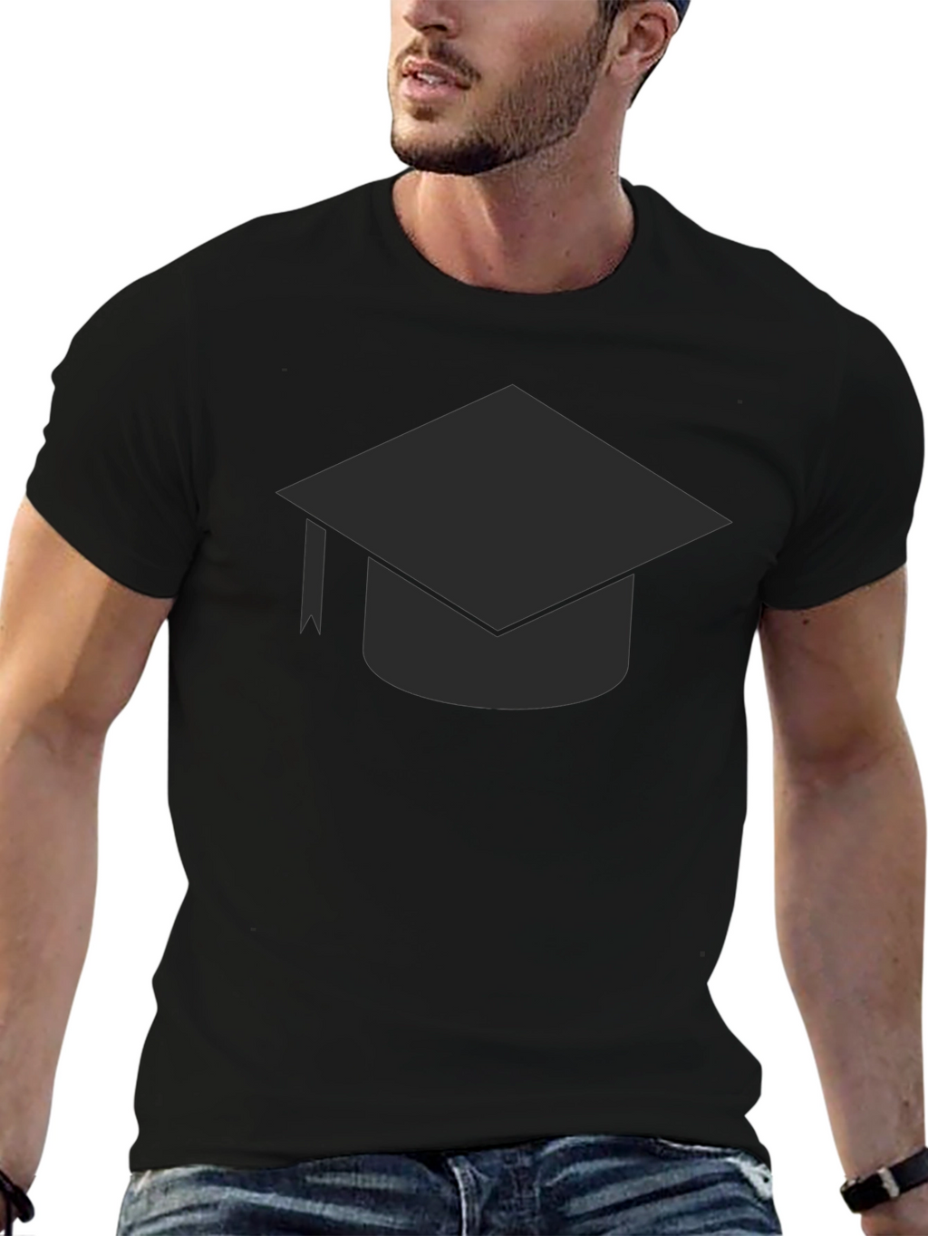 Graduation Cap Graphic T-Shirt - Celebrate Success!