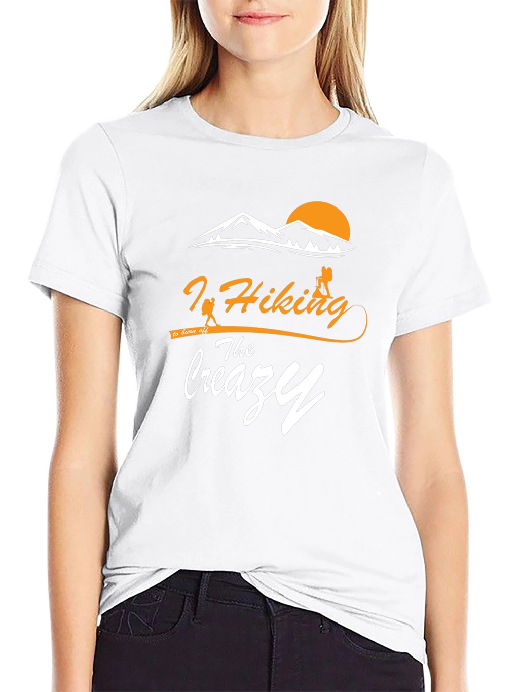 Hiking The Crazy Graphic Tee