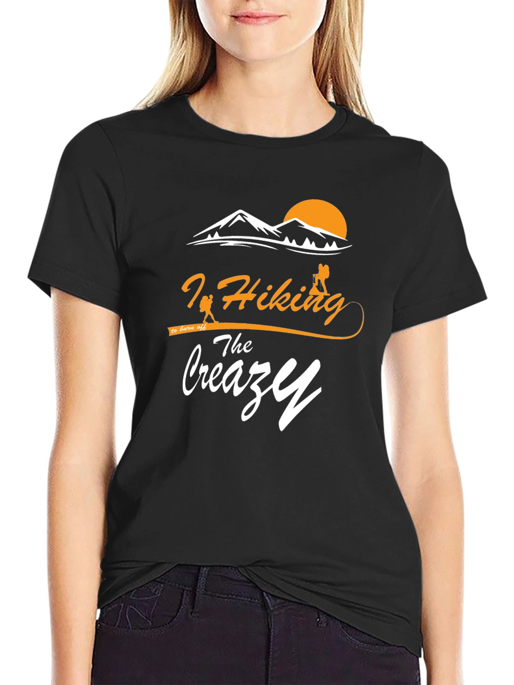 Hiking The Crazy Graphic Tee