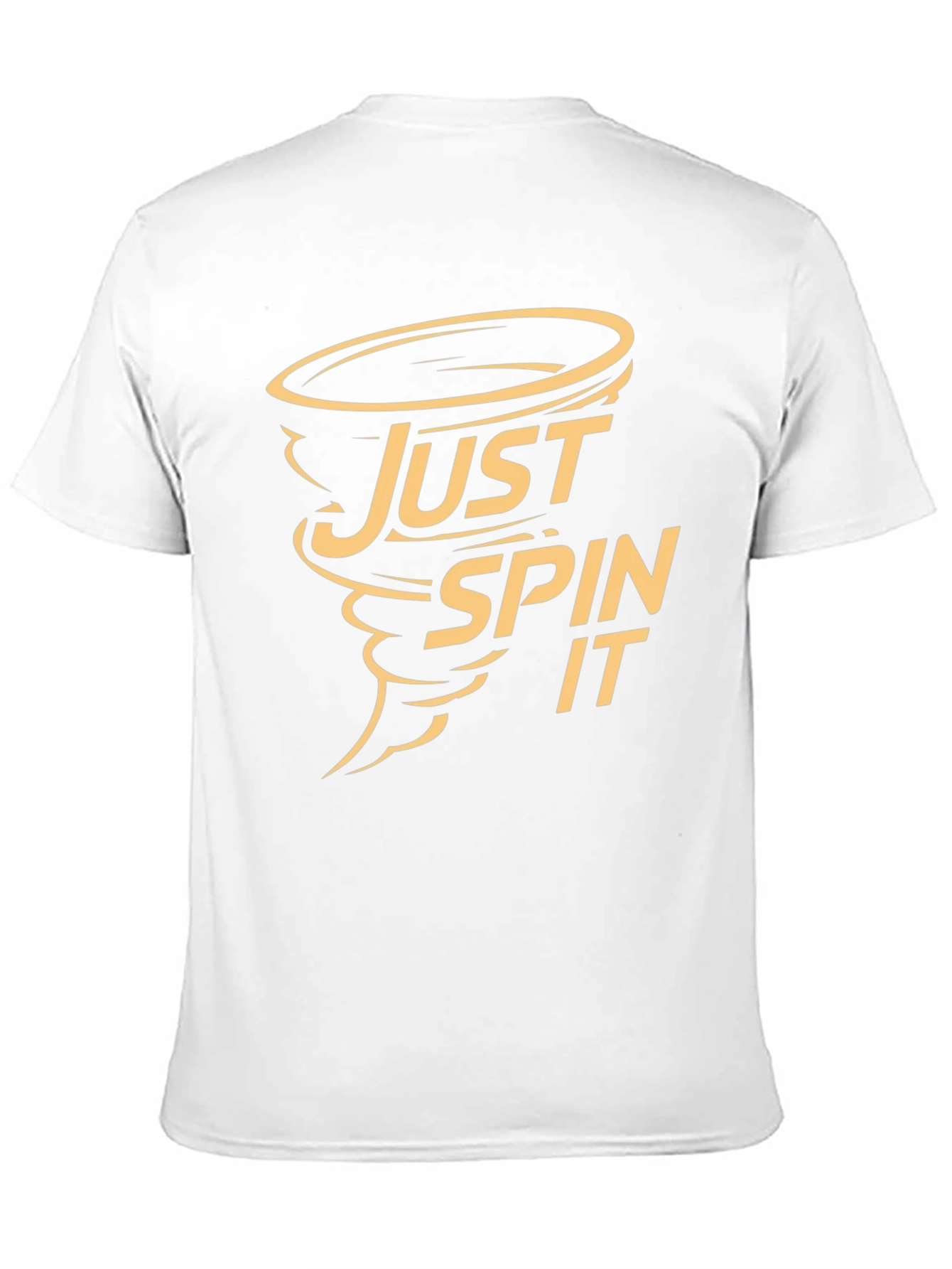 Just Spin It - Novelty Graphic T-Shirt