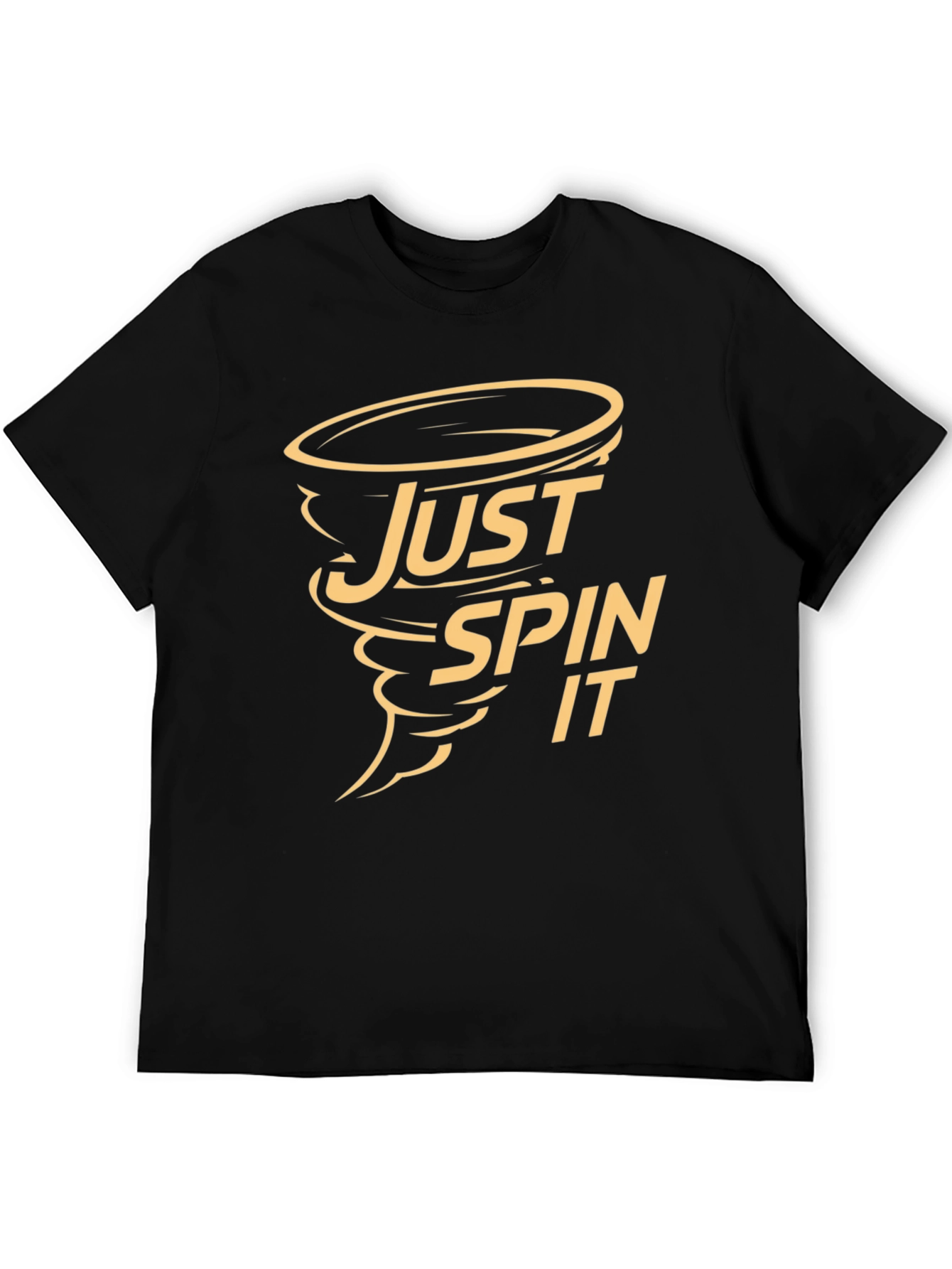Just Spin It - Novelty Graphic T-Shirt