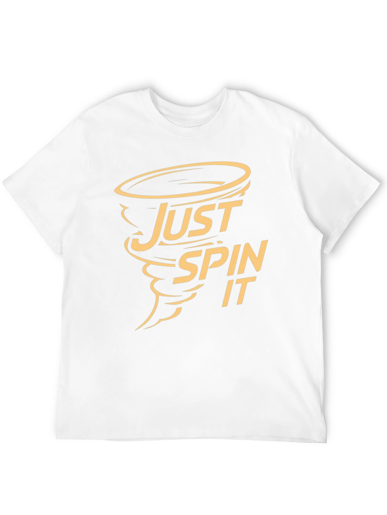 Just Spin It - Novelty Graphic T-Shirt