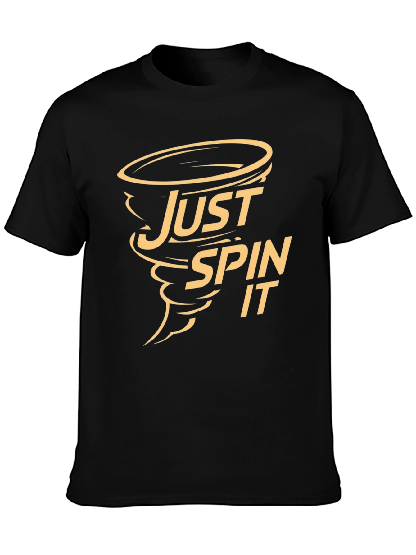 Just Spin It - Novelty Graphic T-Shirt