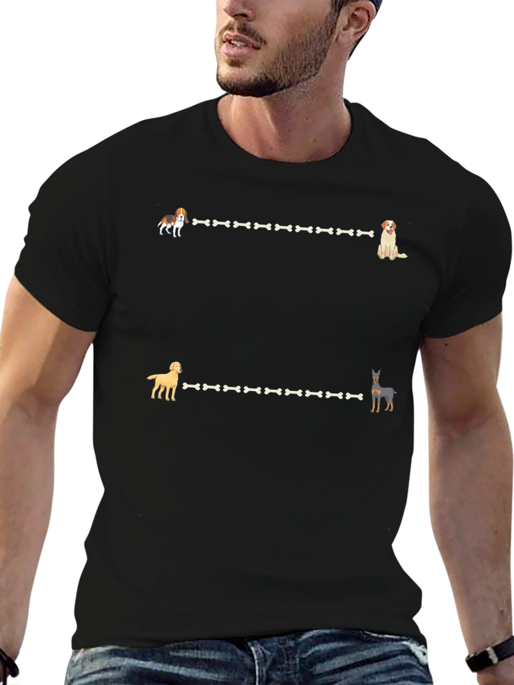 Dog Social Distance T-Shirt