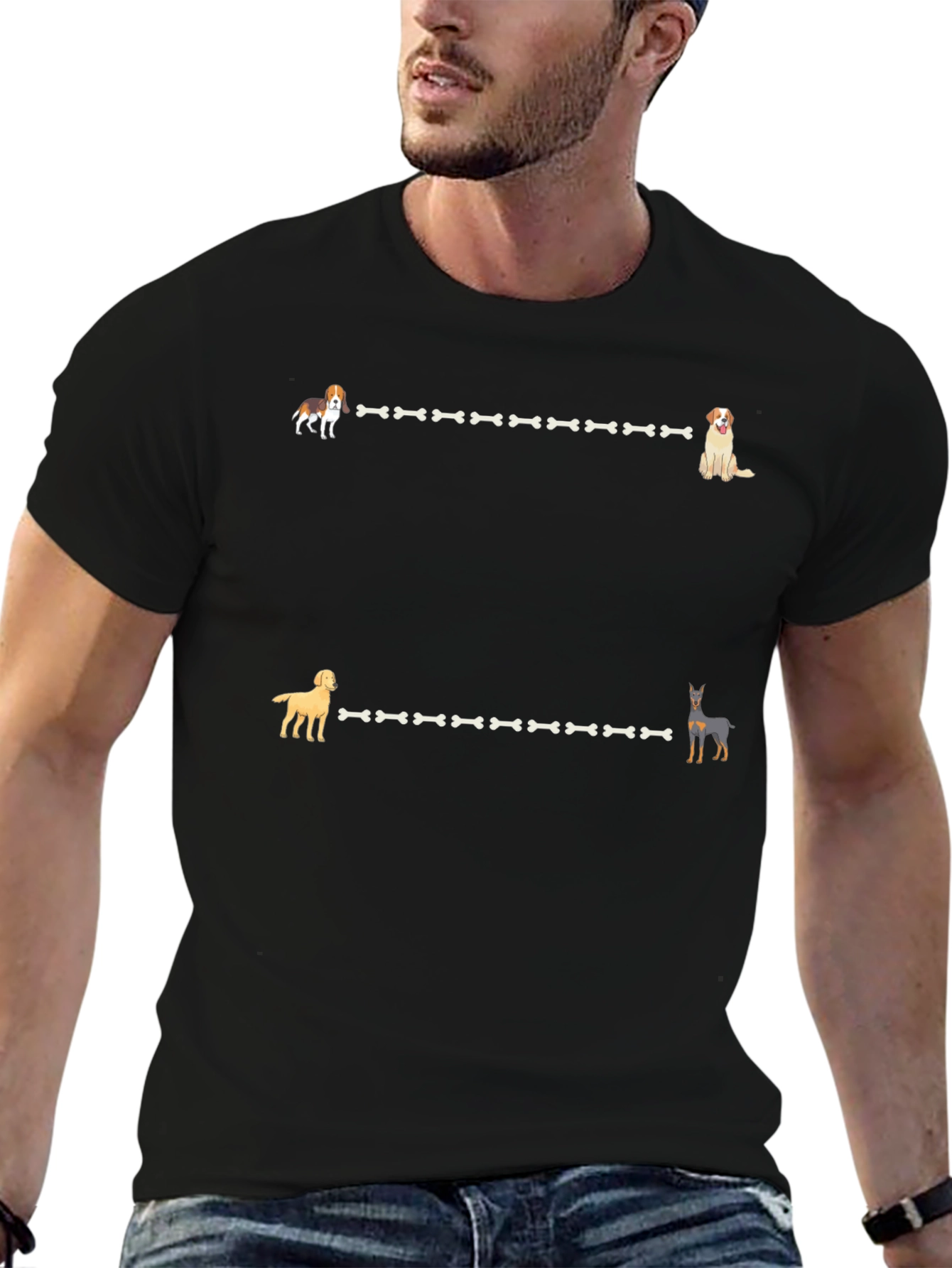 Dog Social Distance T-Shirt