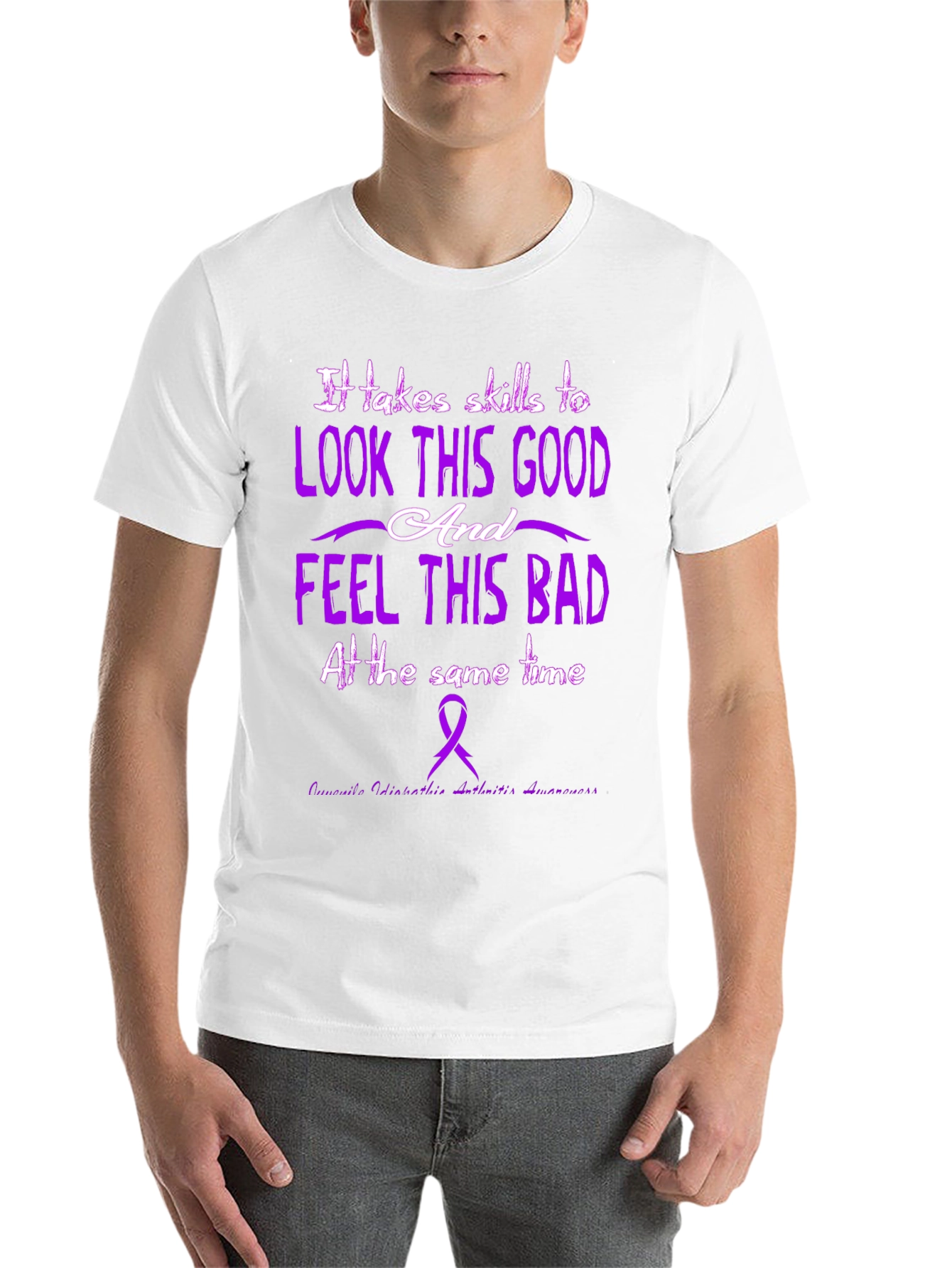 Skills to Look This Good Arthritis Awareness T-Shirt