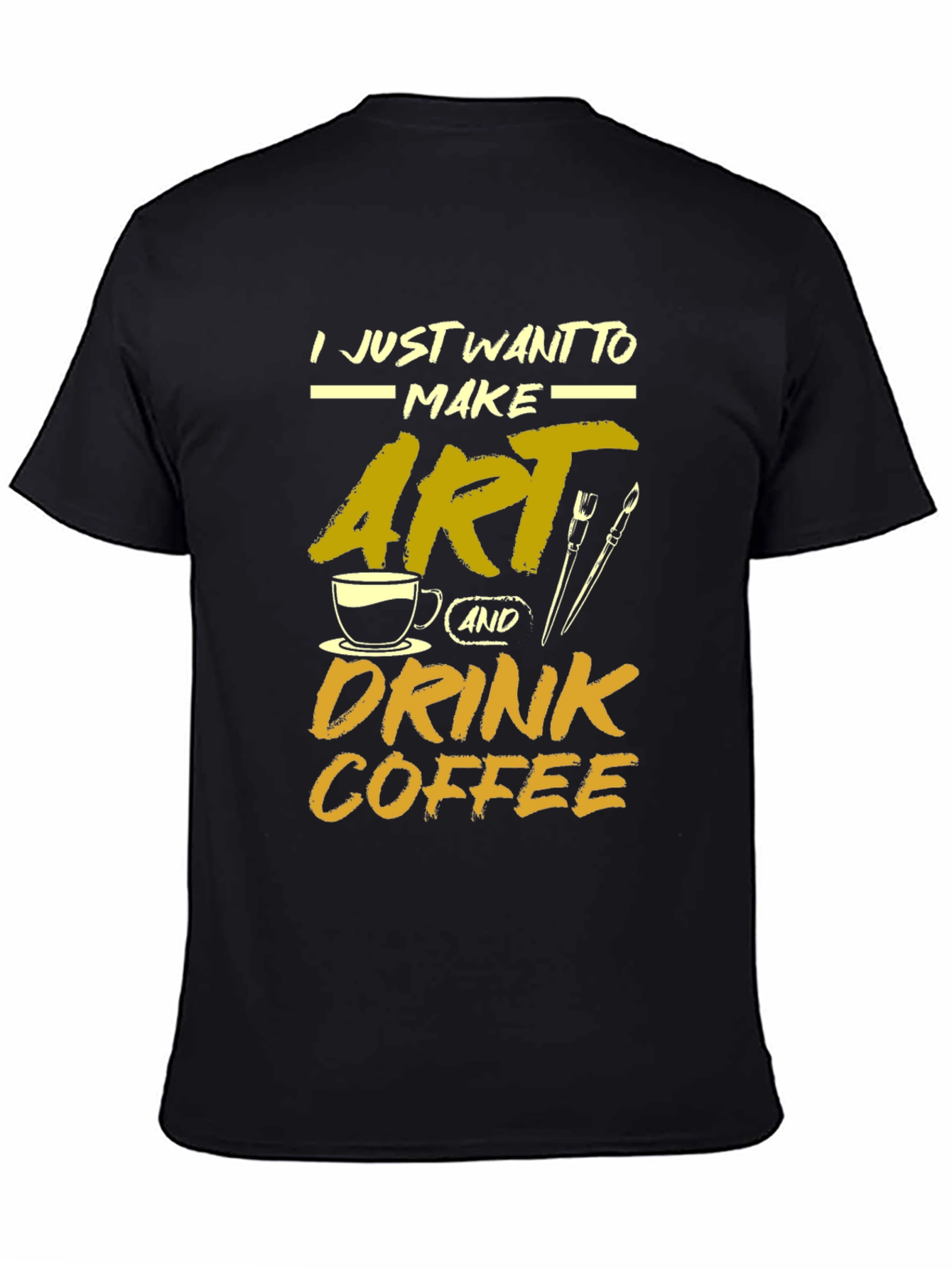 Artist Coffee Lover Graphic Tee