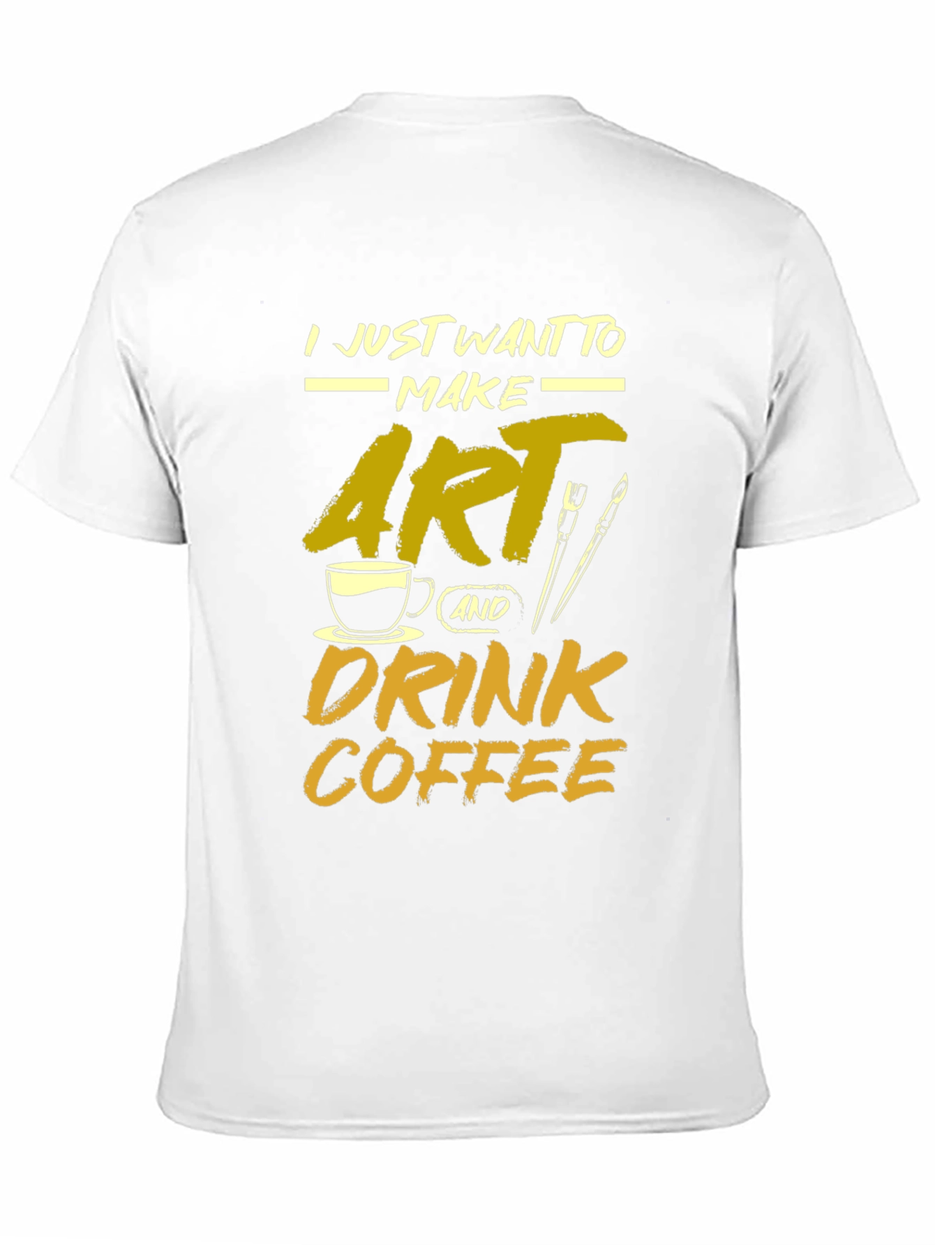Artist Coffee Lover Graphic Tee
