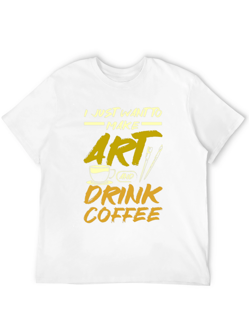 Artist Coffee Lover Graphic Tee