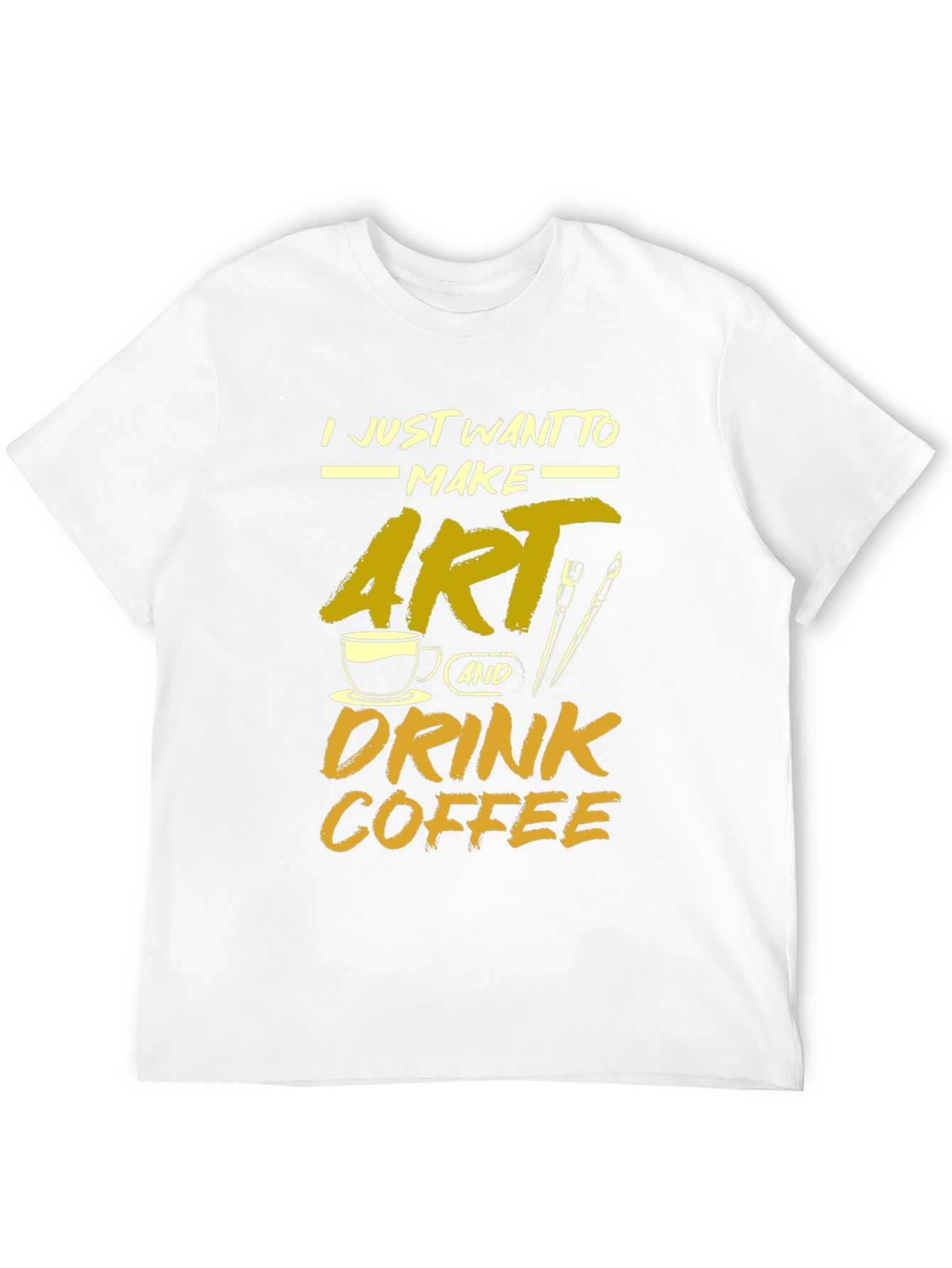 Artist Coffee Lover Graphic Tee