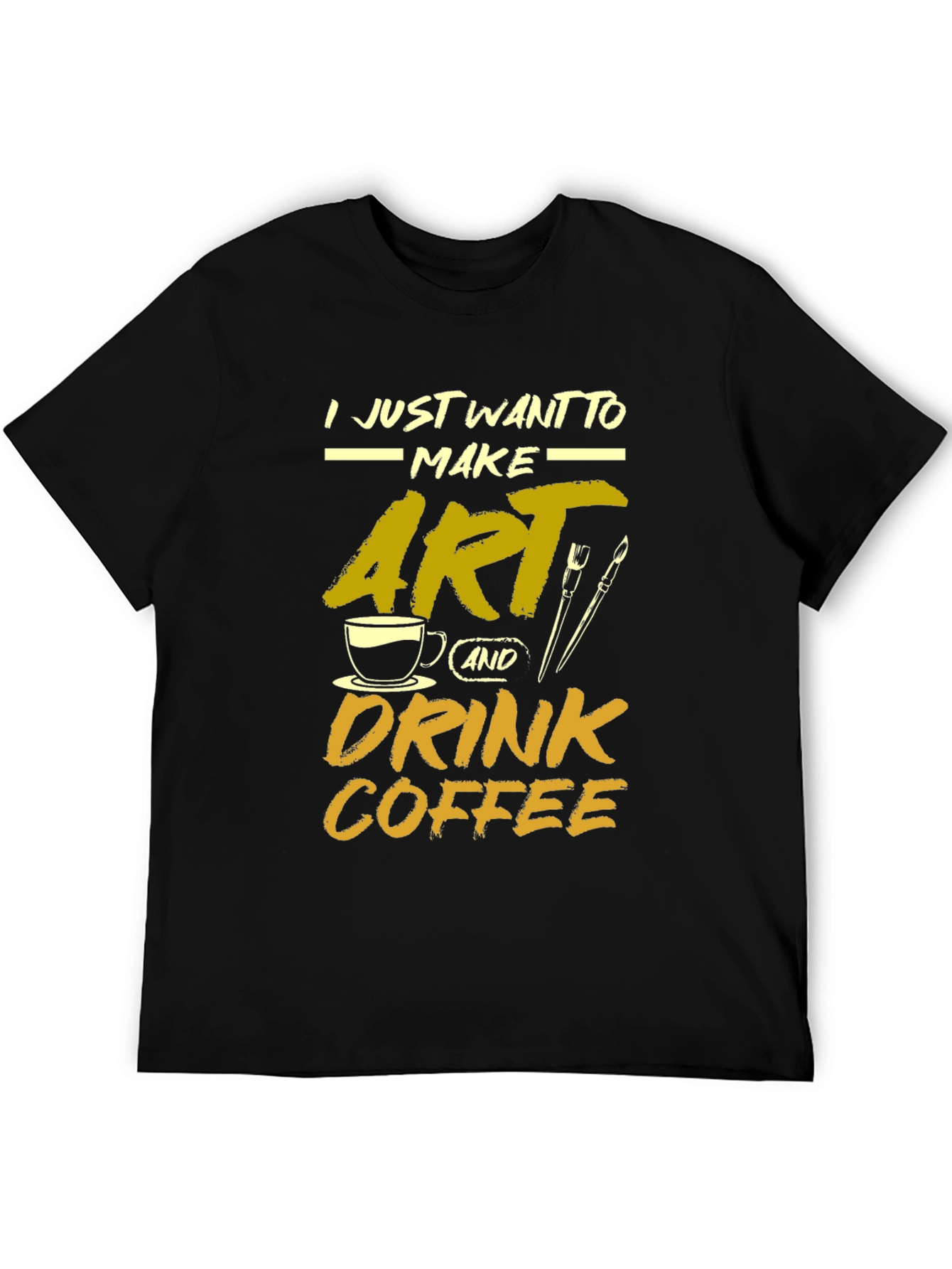 Artist Coffee Lover Graphic Tee