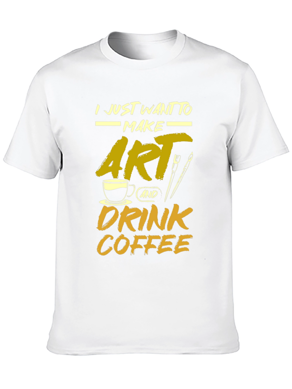 Artist Coffee Lover Graphic Tee