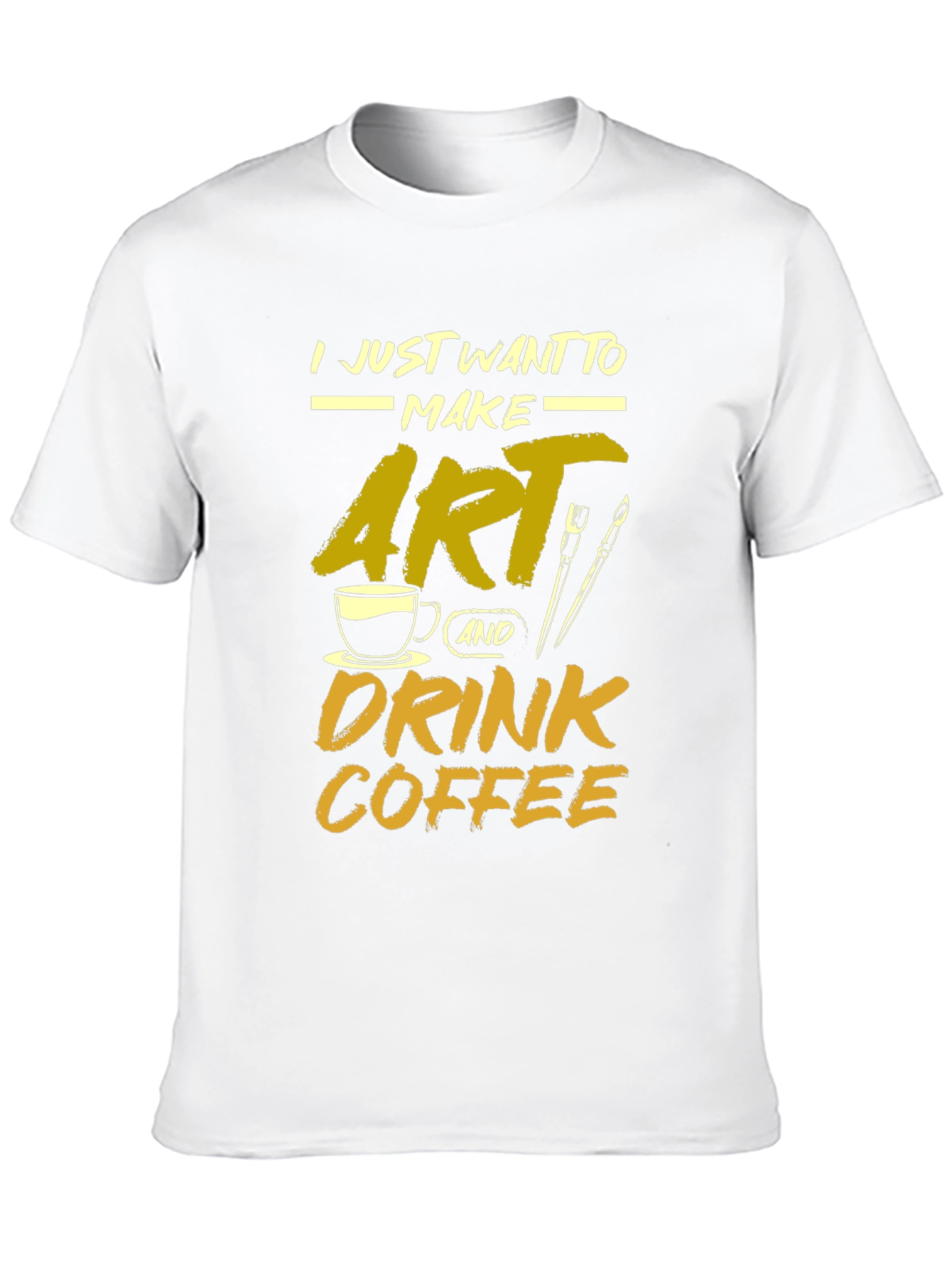 Artist Coffee Lover Graphic Tee
