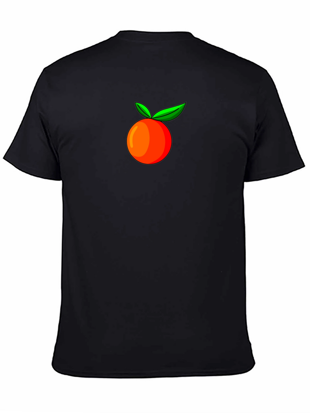 Orange Fruit Graphic Tee - Stylish Casual Wear
