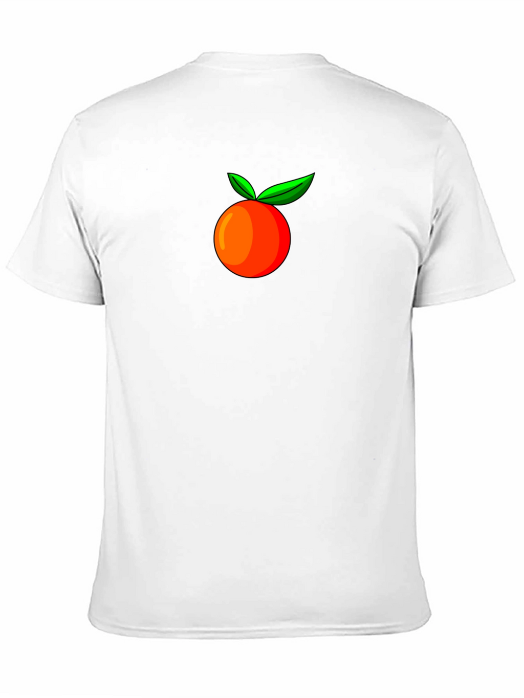 Orange Fruit Graphic Tee - Stylish Casual Wear