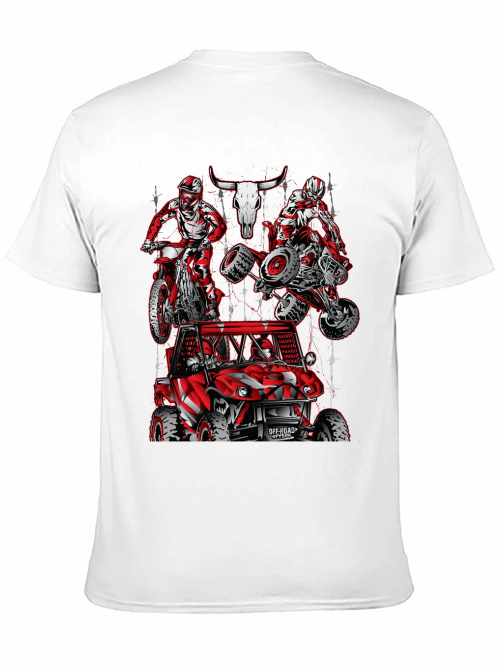 Off-Road Style T-Shirt: Motorcross ATV & Buggy Design