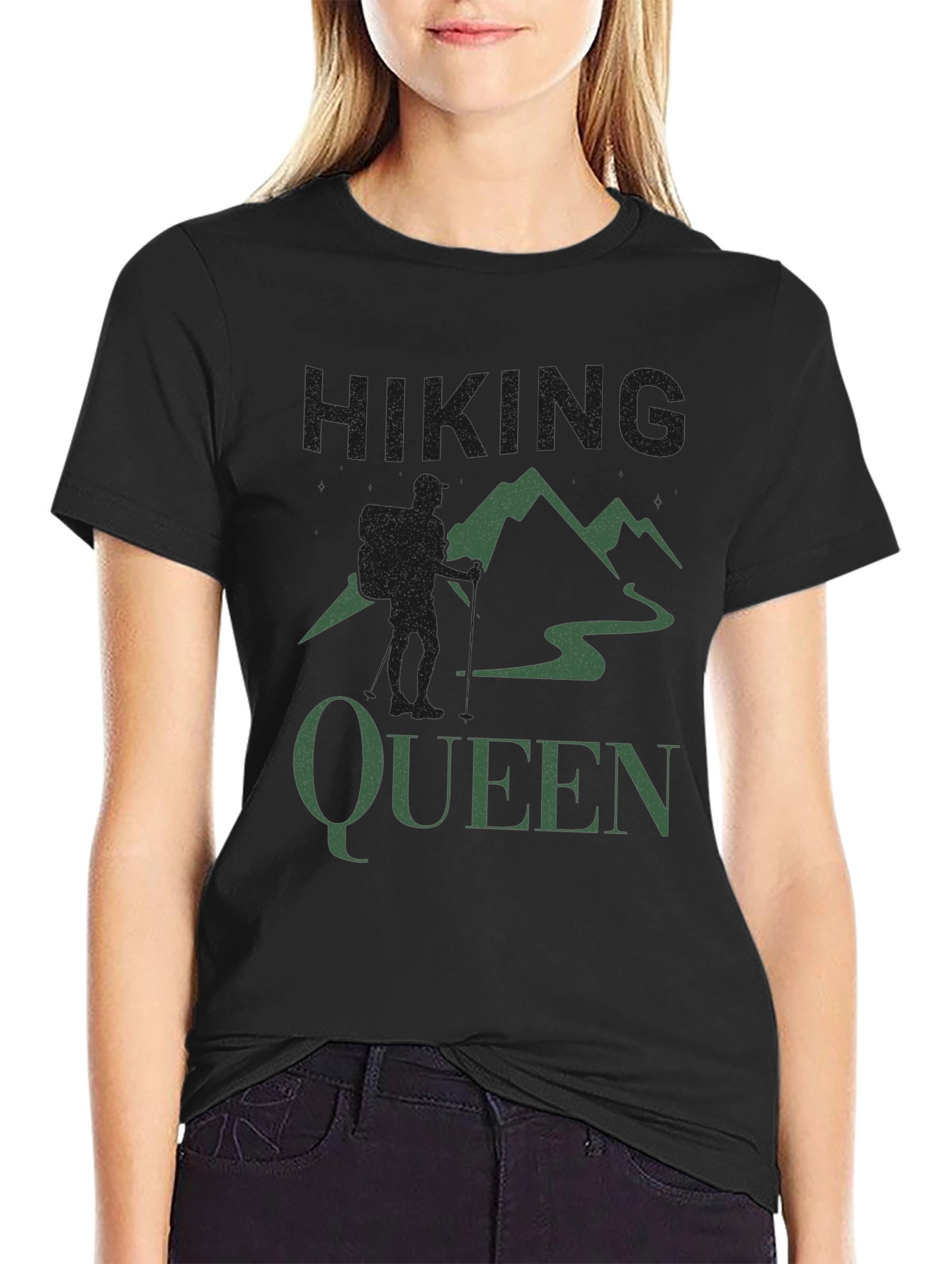 Hiking Queen Graphic T-Shirt